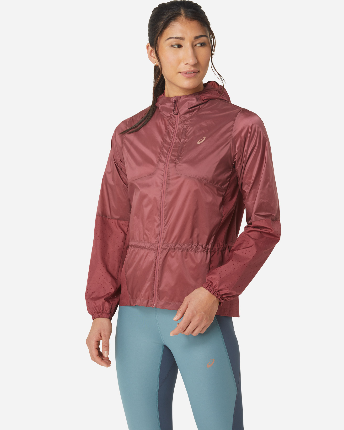 Giacca running ASICS NAGINO RUN W - Rosso - 2 | Cisalfa Sport