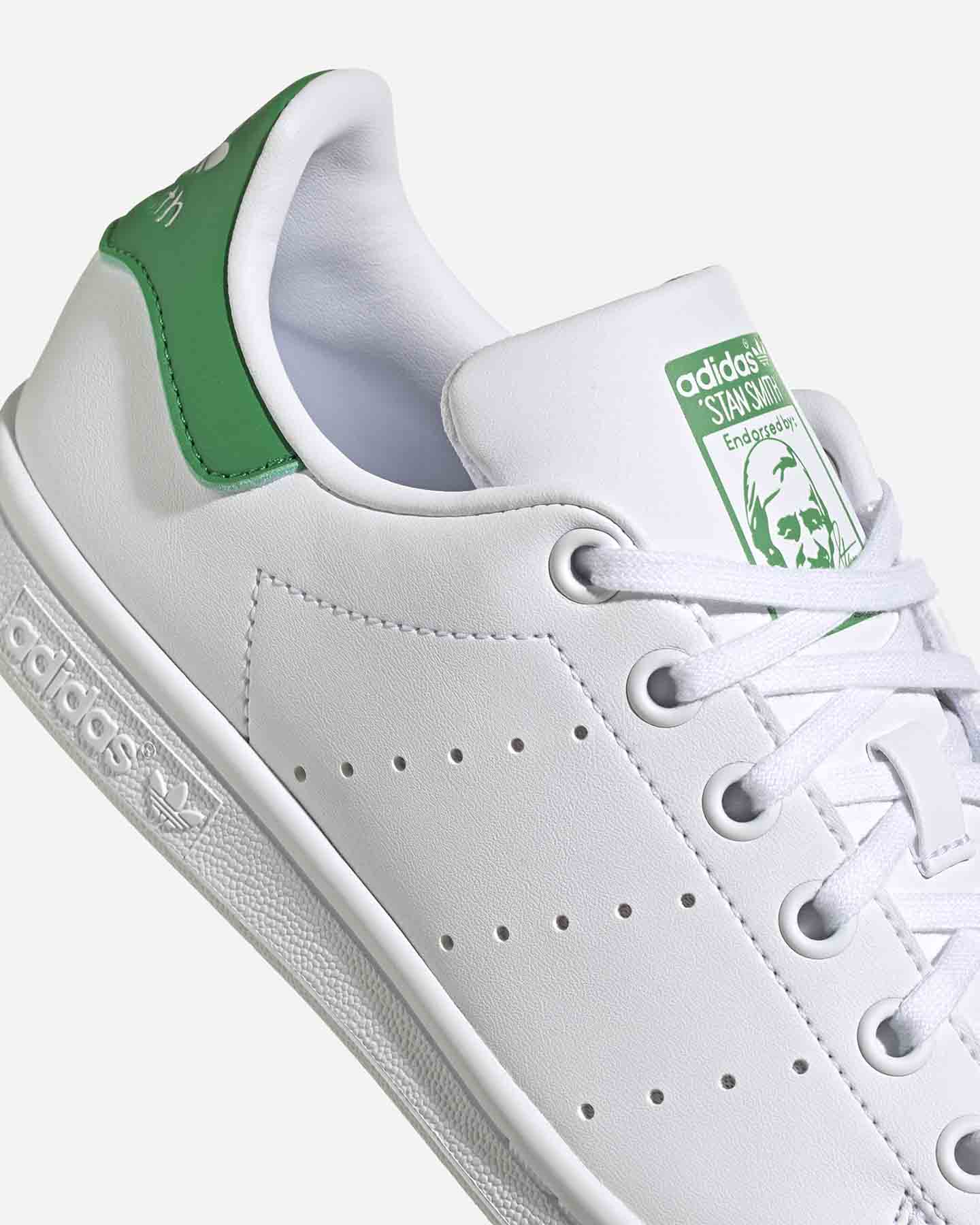 Scarpe sneakers ADIDAS STAN SMITH GS JR - Bianco - 3 | Cisalfa Sport