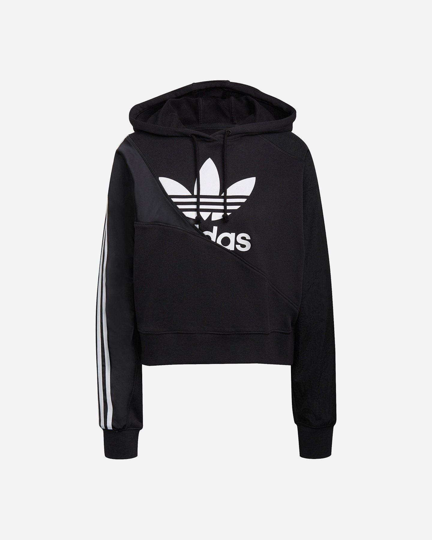 Felpa ADIDAS ORIGINAL TREFOIL W - Nero - 0 | Cisalfa Sport