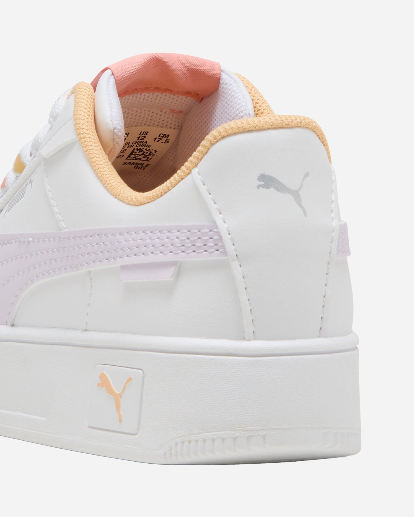 Scarpe sneakers PUMA CARINA STREET PS JR - Bianco - 5 | Cisalfa Sport