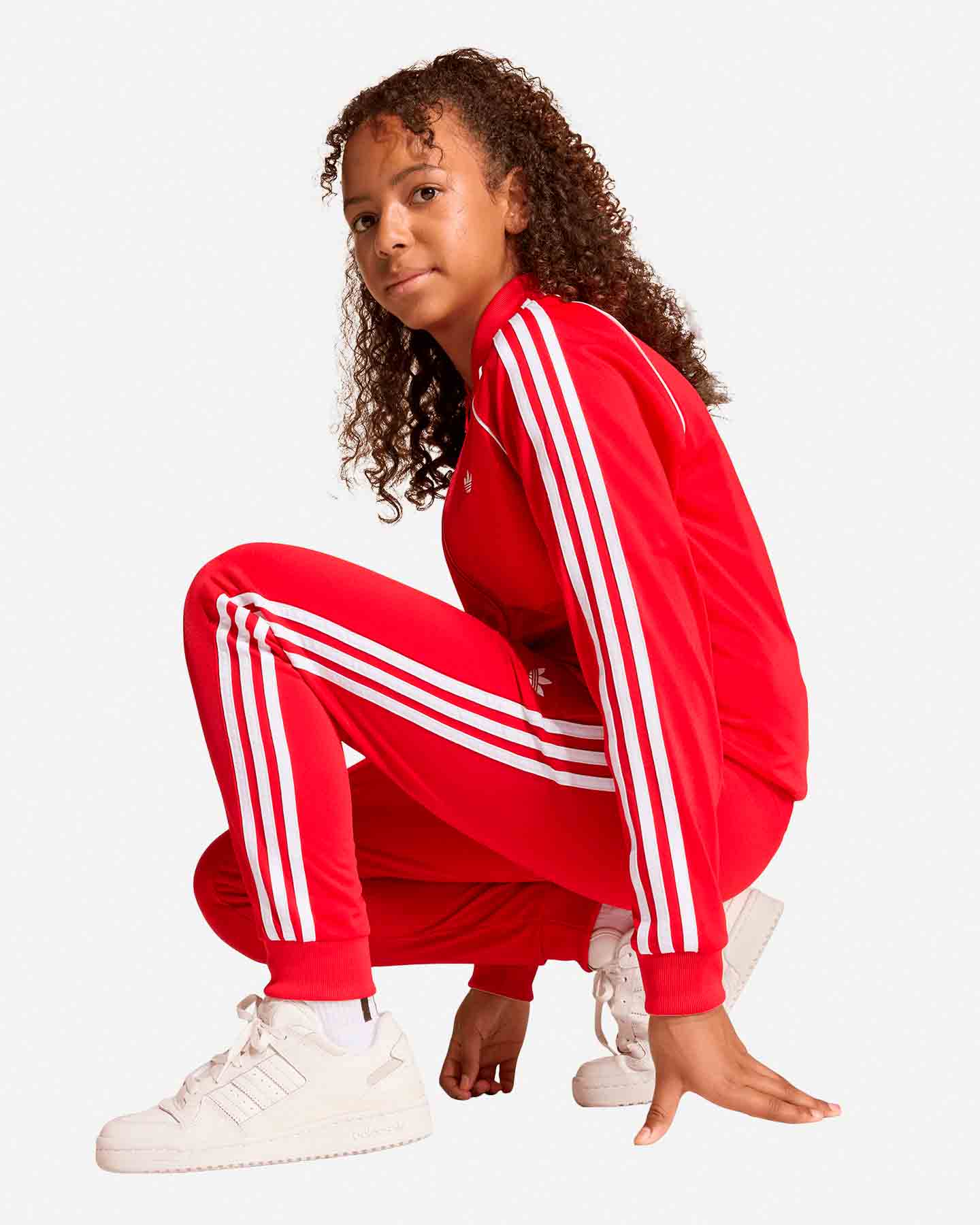 Pantalone ADIDAS SST JR - Rosso - 5 | Cisalfa Sport