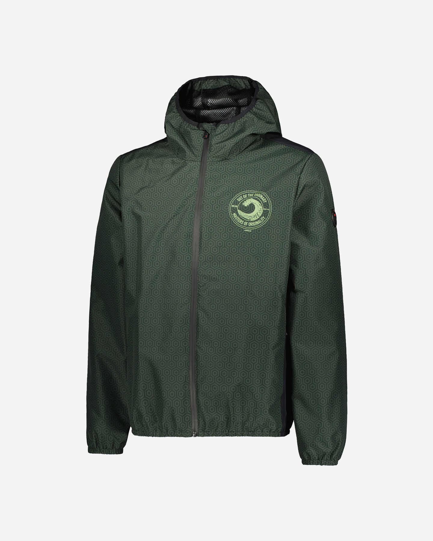 Giubbotto MISTRAL PRINTED M - Verde - 5 | Cisalfa Sport