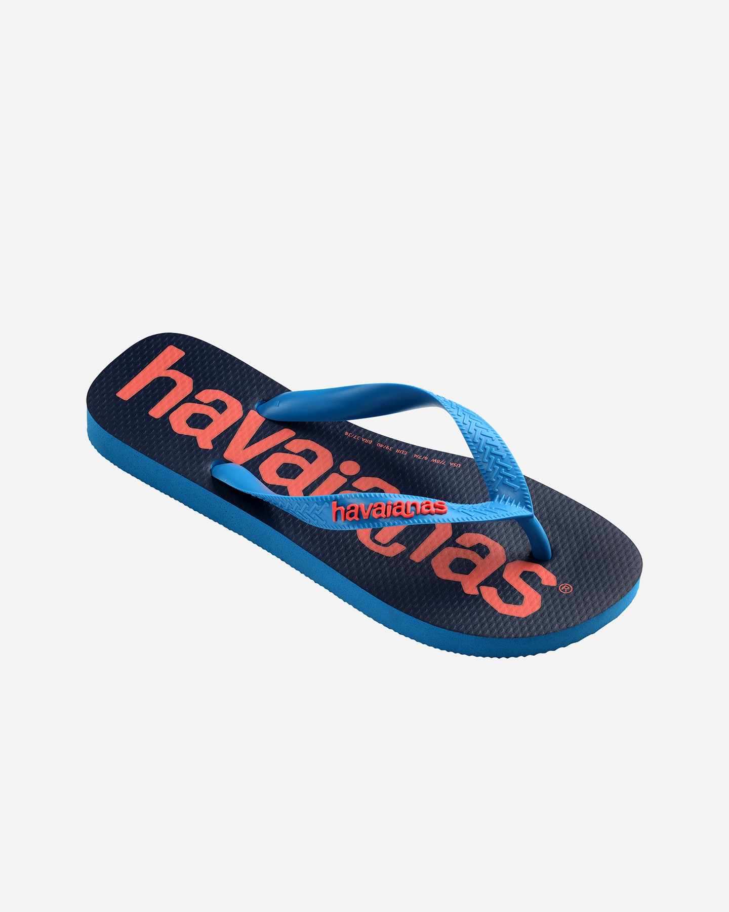 Infradito HAVAIANAS TOP LOGOMANIA M - Azzurro - 2 | Cisalfa Sport