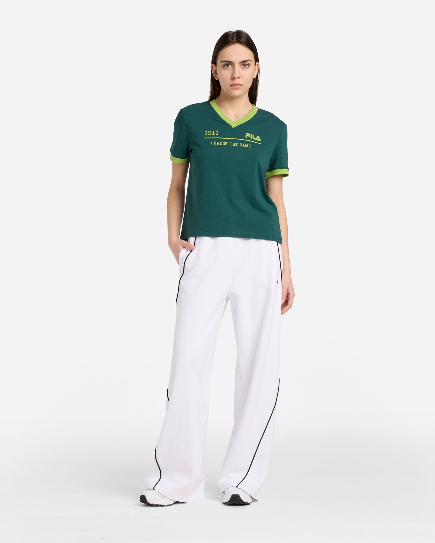 T-shirt FILA CONTEMPORARY STREET STYLE W - Verde - 4 | Cisalfa Sport