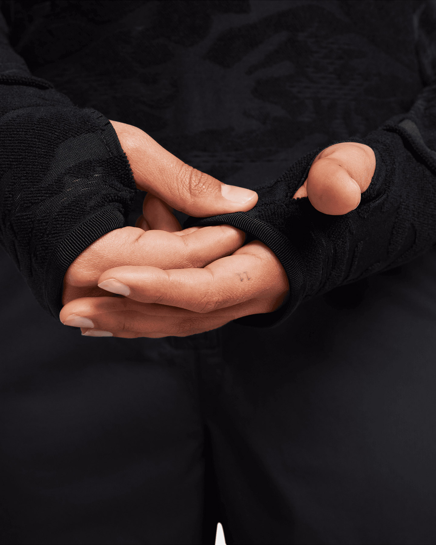 Maglia running NIKE TRAIL DRI FIT MIDLAYER W - Nero - 3 | Cisalfa Sport