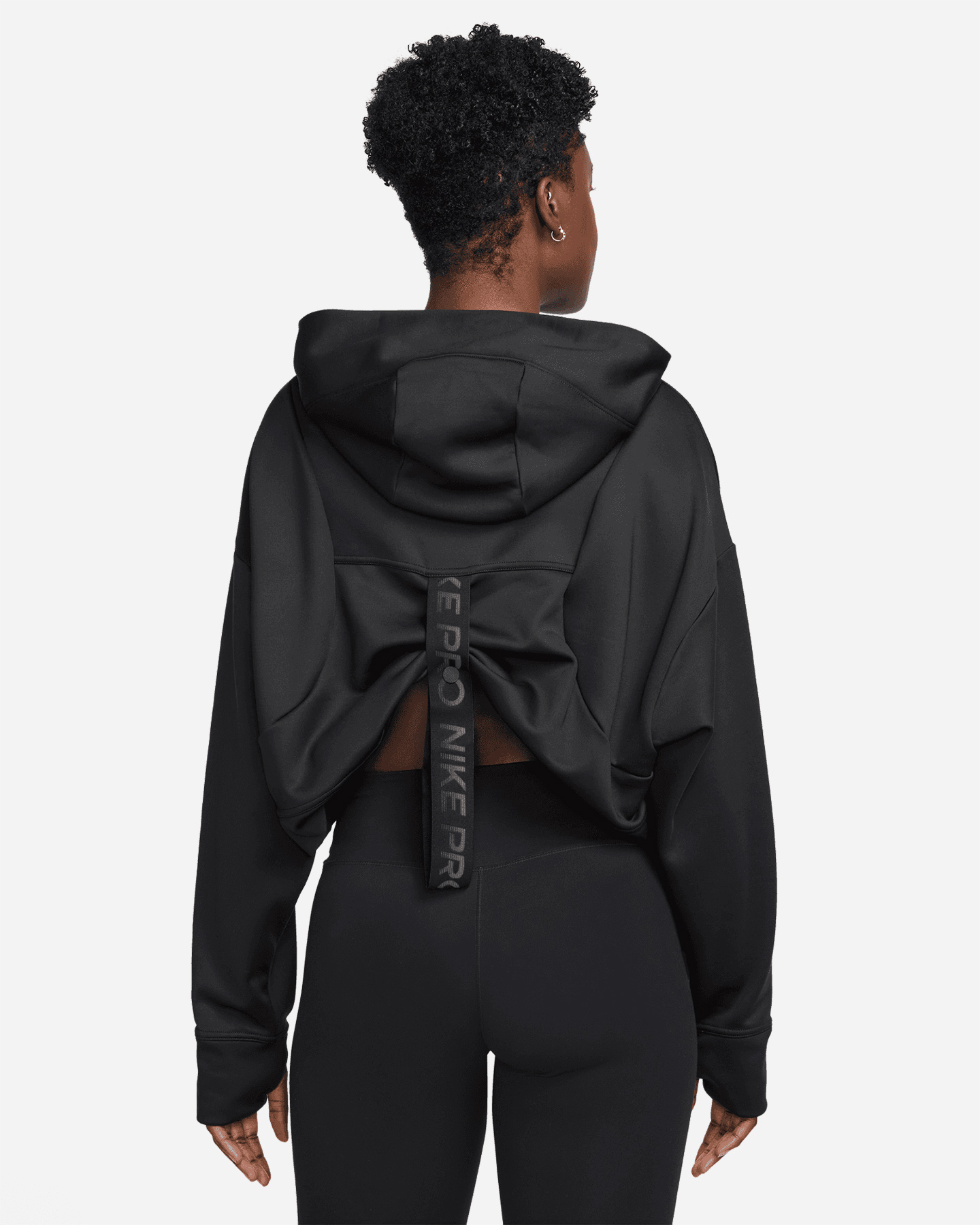 Felpa training NIKE PRO GRX W - Nero - 1 | Cisalfa Sport