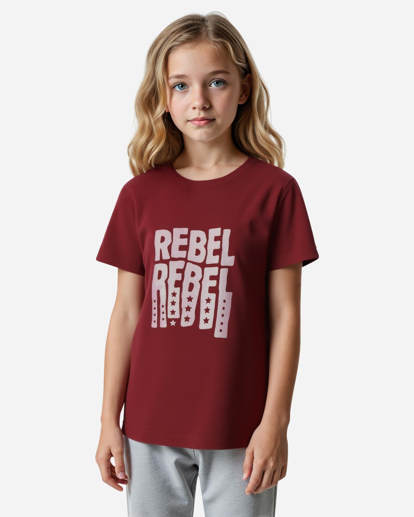 T-shirt MIA M BASIC ATHLETIC JR - Rosso - 3 | Cisalfa Sport