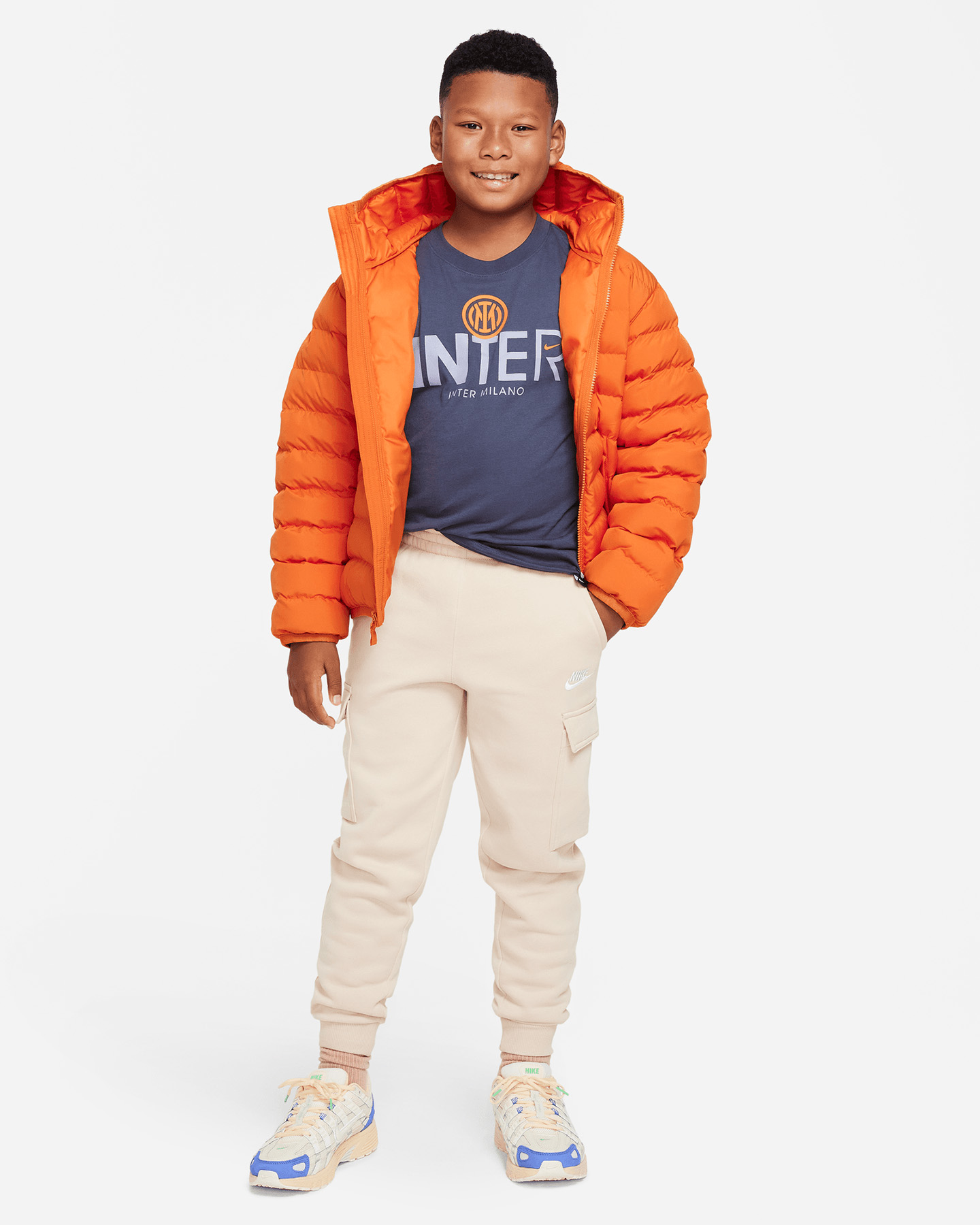 Abbigliamento calcio ufficiale NIKE INTER MERCURIAL 23-24 JR - Blu - 4 | Cisalfa Sport