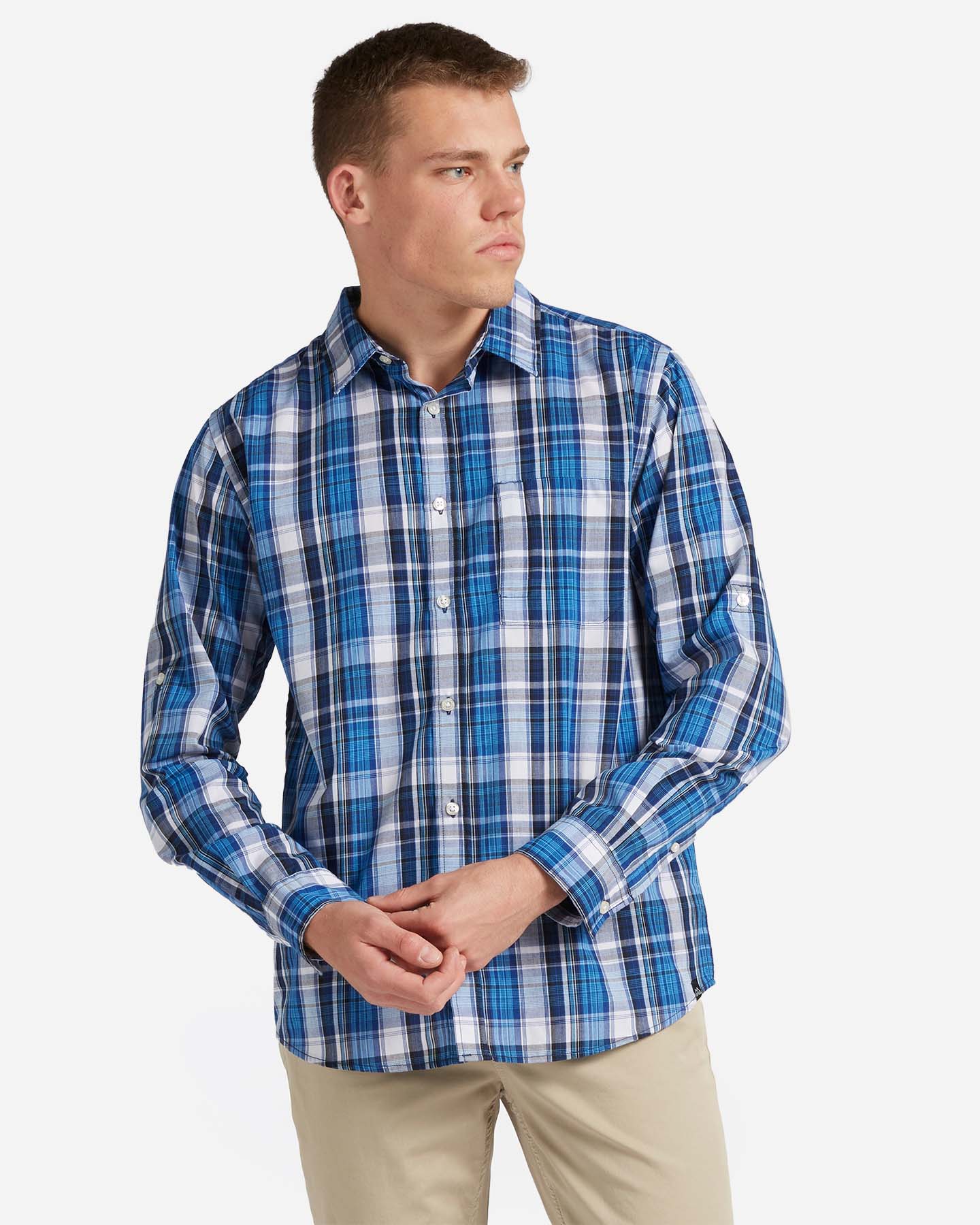 Camicia 8848 MOUNTAIN HIKE M - Blu - 0 | Cisalfa Sport