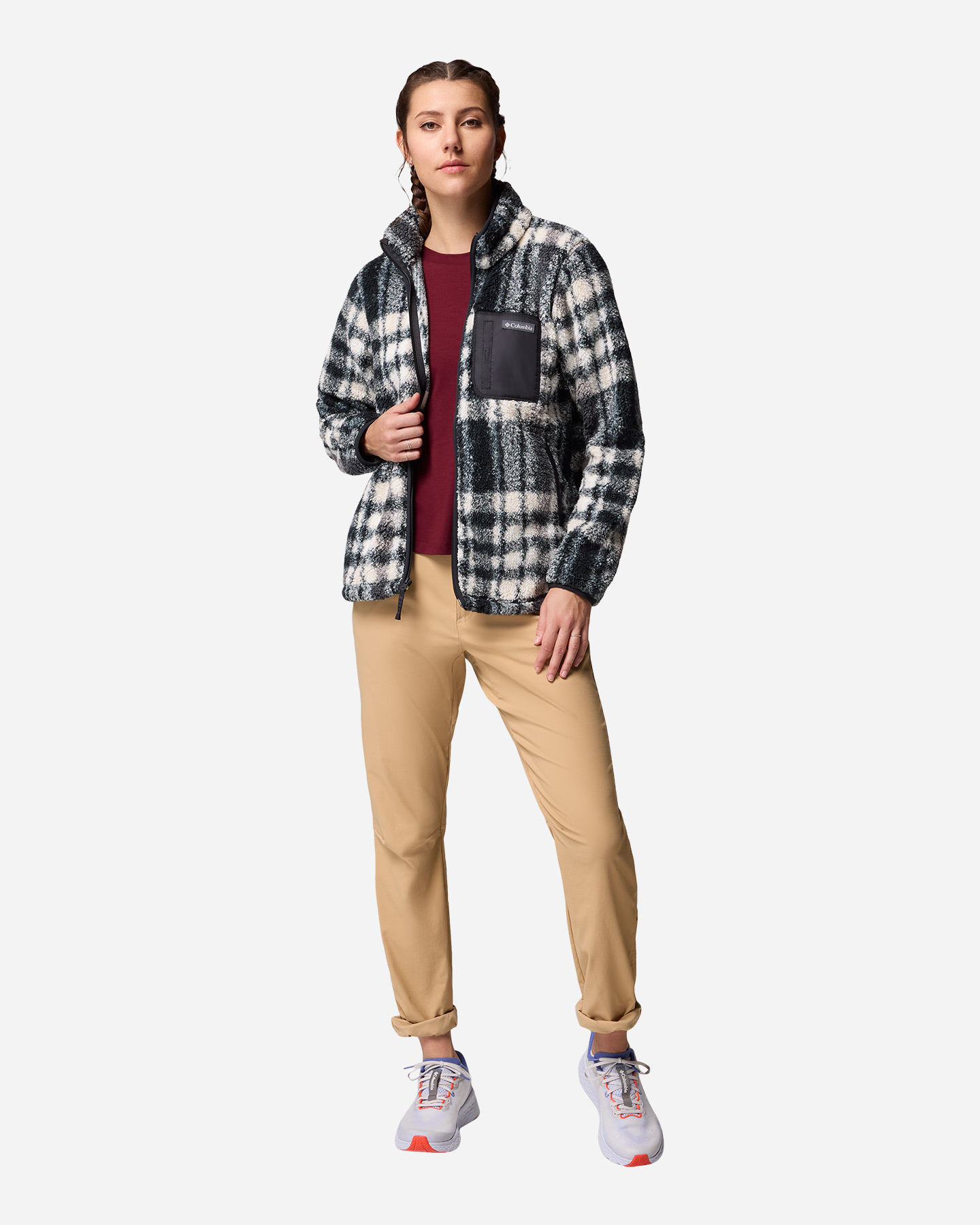 Felpa COLUMBIA WEST BEND W - Nero - 2 | Cisalfa Sport