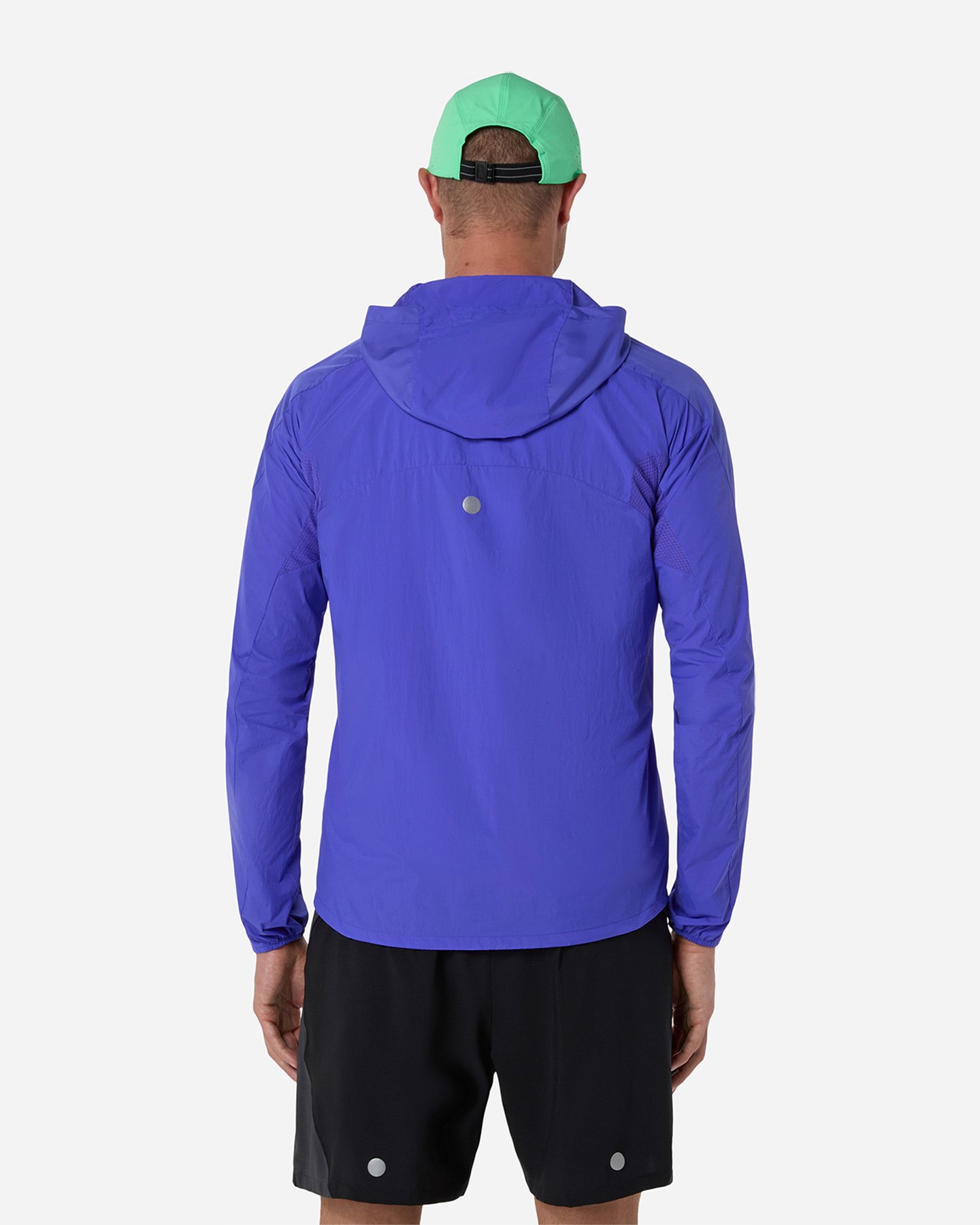 Giacca running ASICS ROAD PACKABLE M - Blu - 1 | Cisalfa Sport