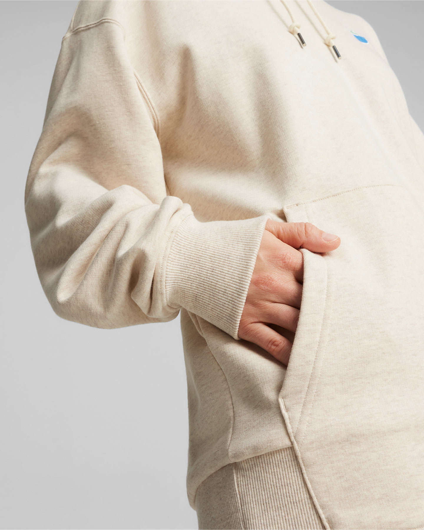 Felpa PUMA DOWNTOWN 180 M - Beige - 5 | Cisalfa Sport
