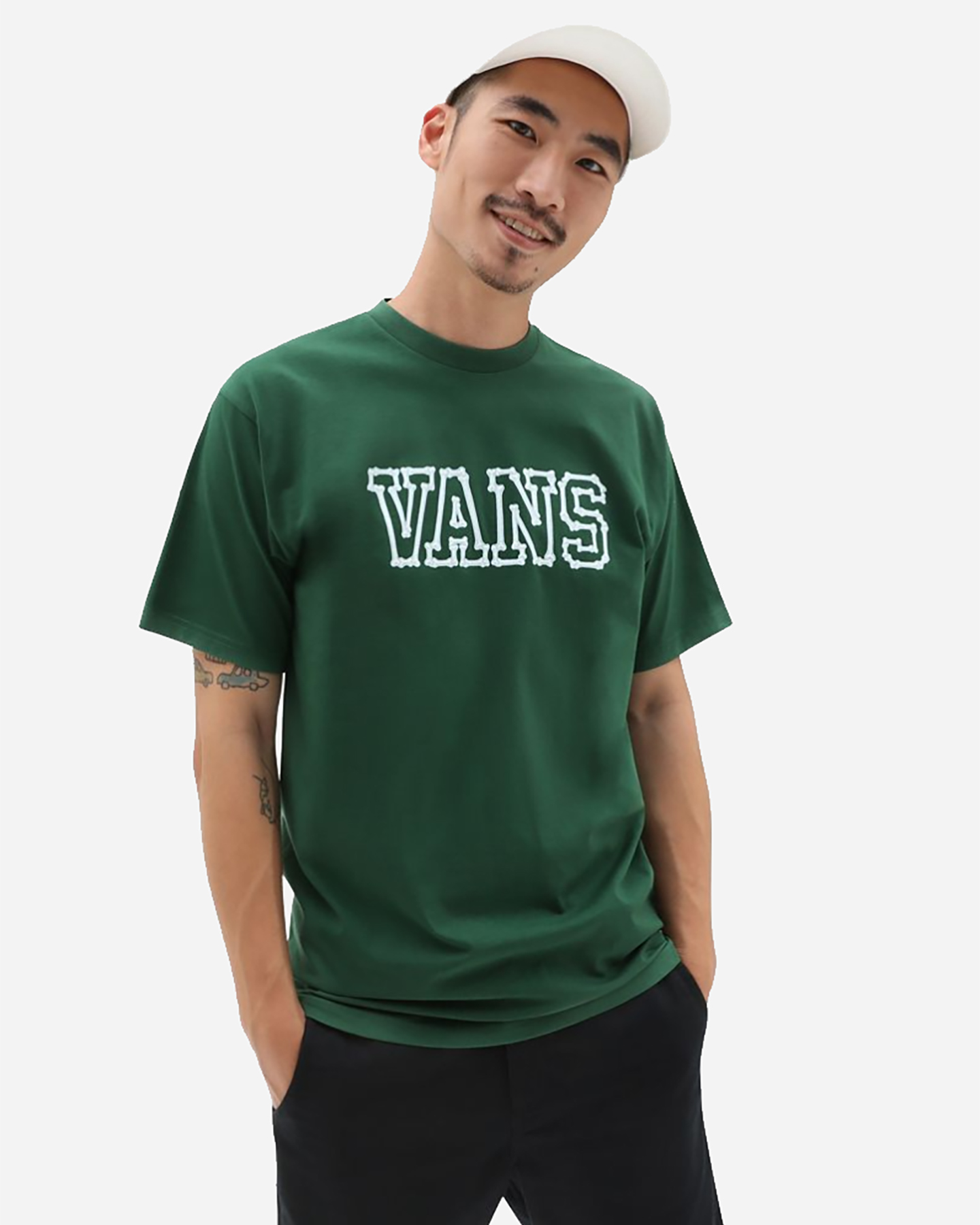 T-shirt VANS BONES M - Verde - 0 | Cisalfa Sport
