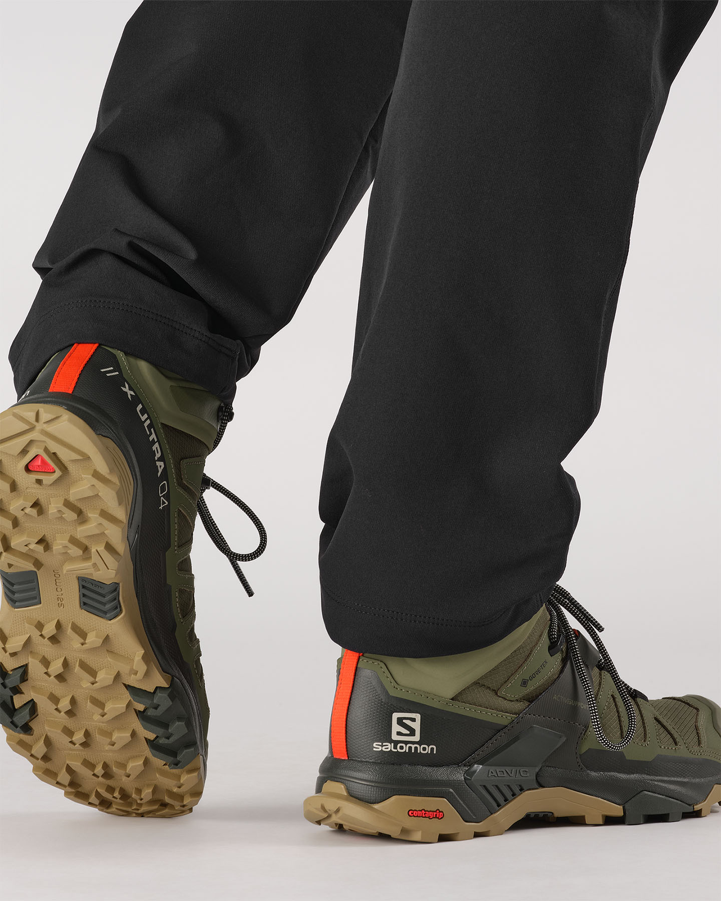 Scarpe escursionismo SALOMON X ULTRA 4 MID GTX M - Verde - 5 | Cisalfa Sport