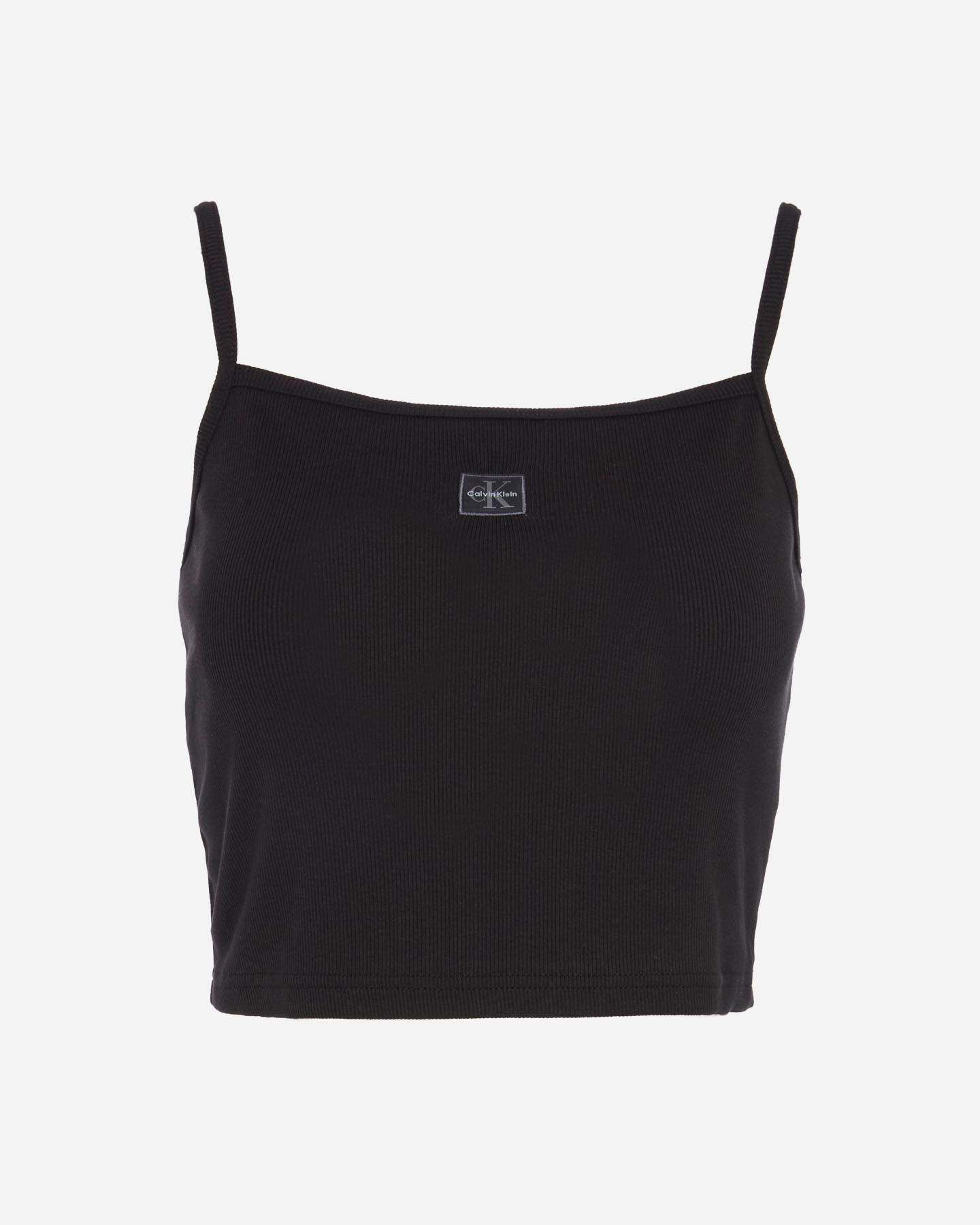 Canotta CALVIN KLEIN JEANS LOGO RIB W - Nero - 0 | Cisalfa Sport