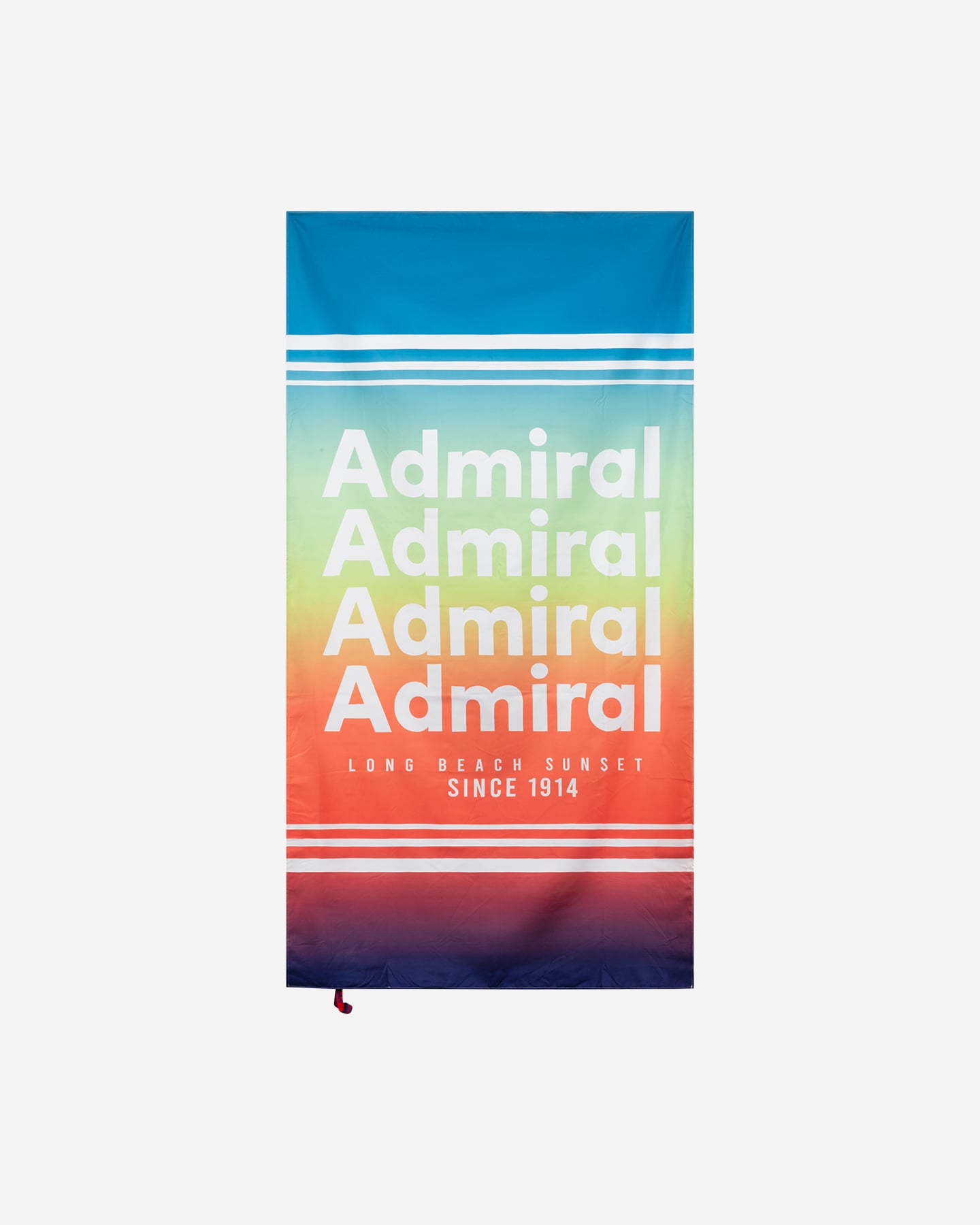 Telo mare ADMIRAL LOGO RAINBOW  - Color mix - 0 | Cisalfa Sport