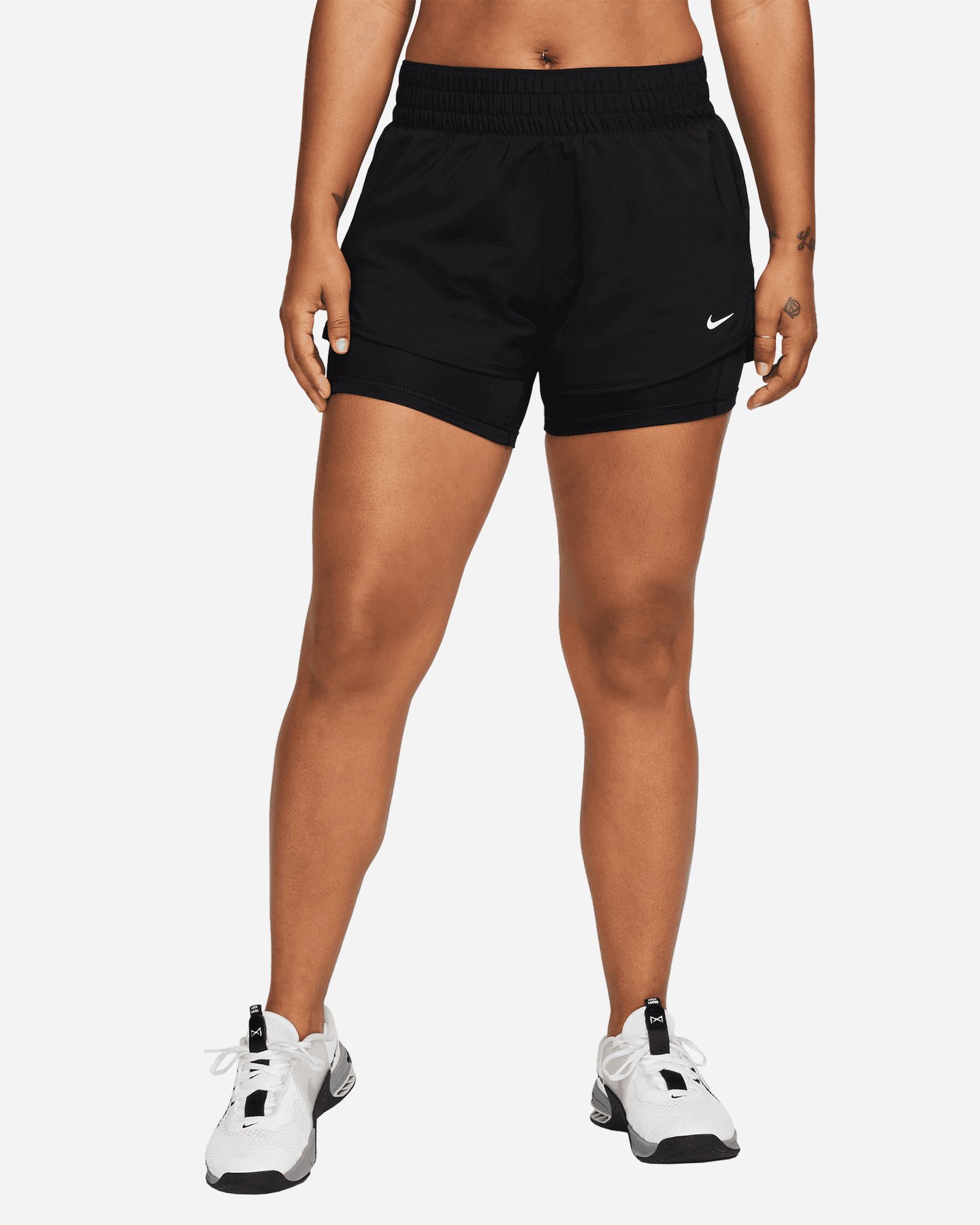 Short training NIKE DOUBLE WOVEN W - Nero - 0 | Cisalfa Sport