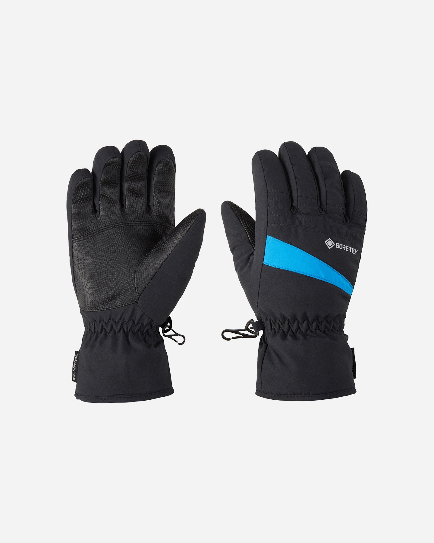 Guanti sci ZIENER BICOLOR GTX JR - Nero - 0 | Cisalfa Sport