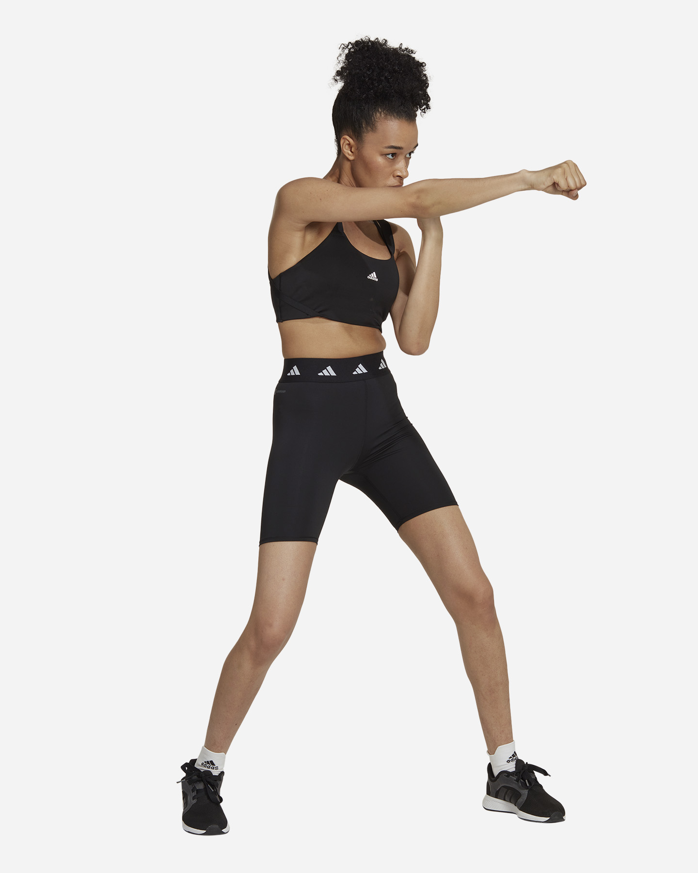 Short training ADIDAS SMALL LOGHI W - Nero - 1 | Cisalfa Sport