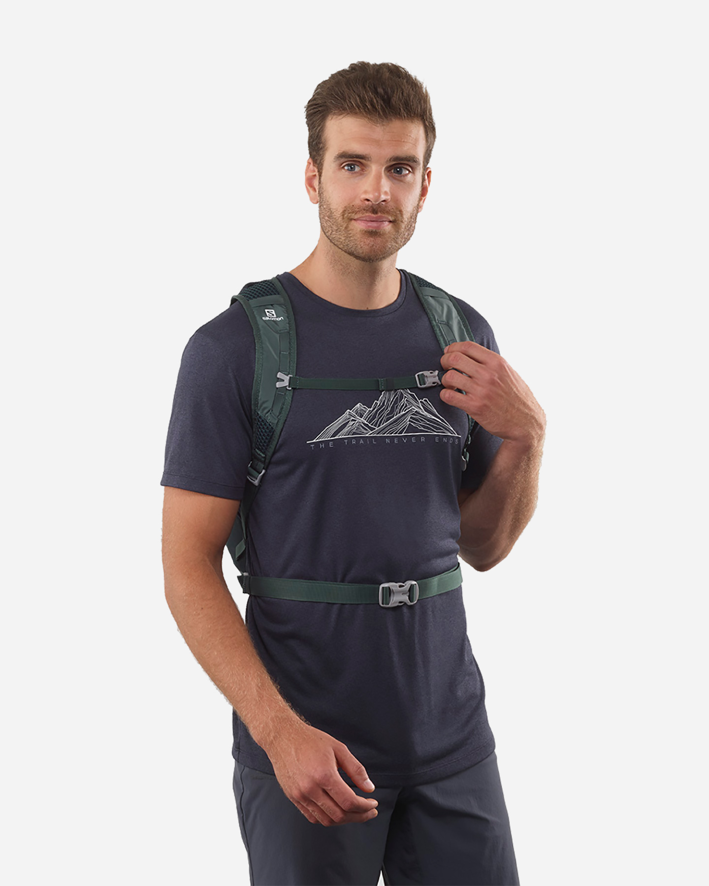 Zaino SALOMON TRAILBLAZER 10 - Verde - 1 | Cisalfa Sport