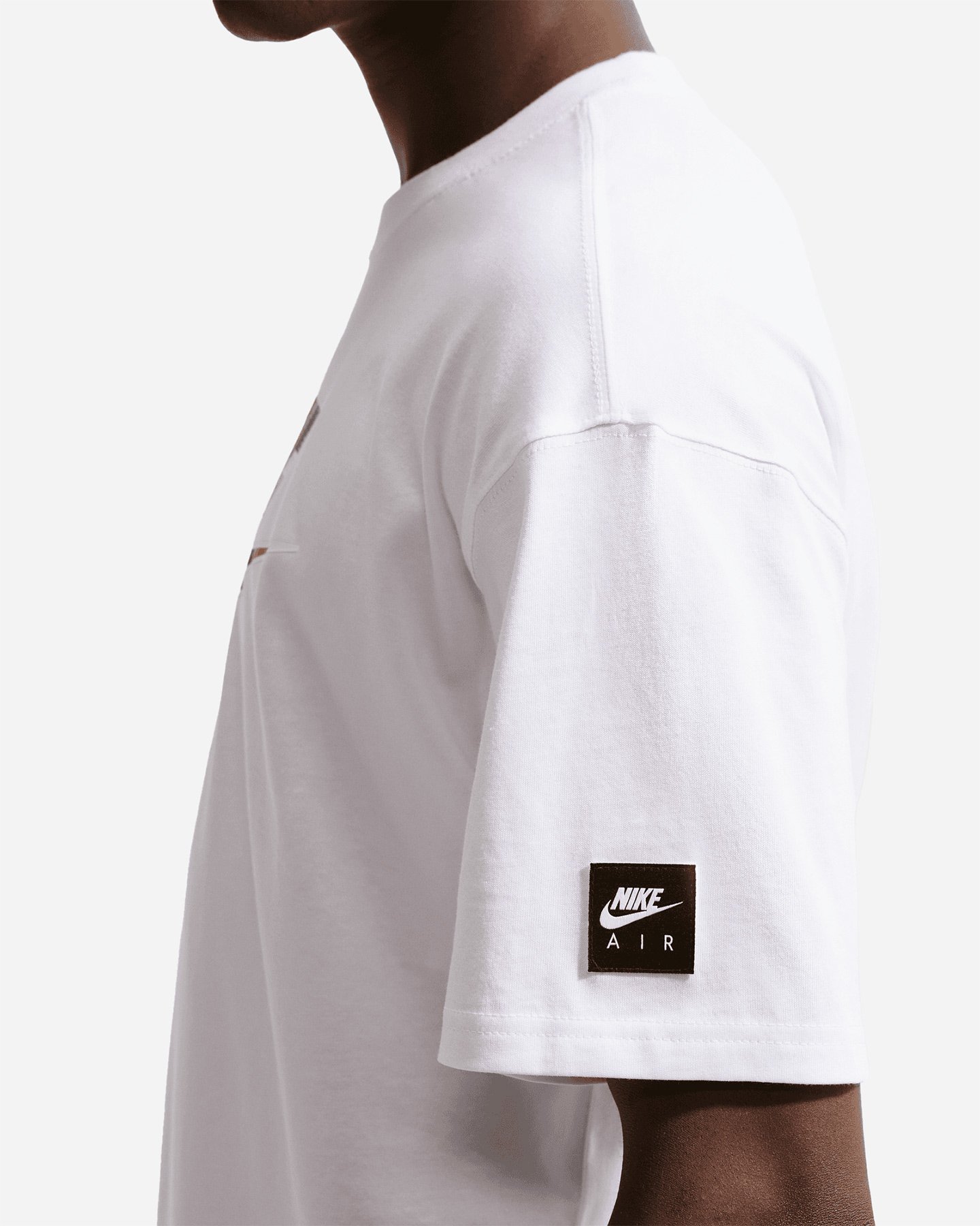 T-shirt NIKE AIR FRONT M - Bianco - 5 | Cisalfa Sport