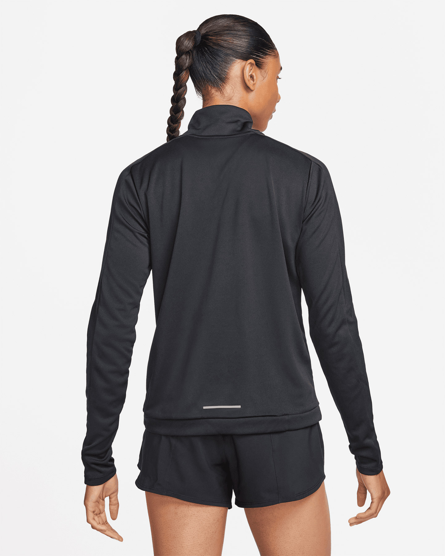 Maglia running NIKE SWOOSH W - Nero - 1 | Cisalfa Sport