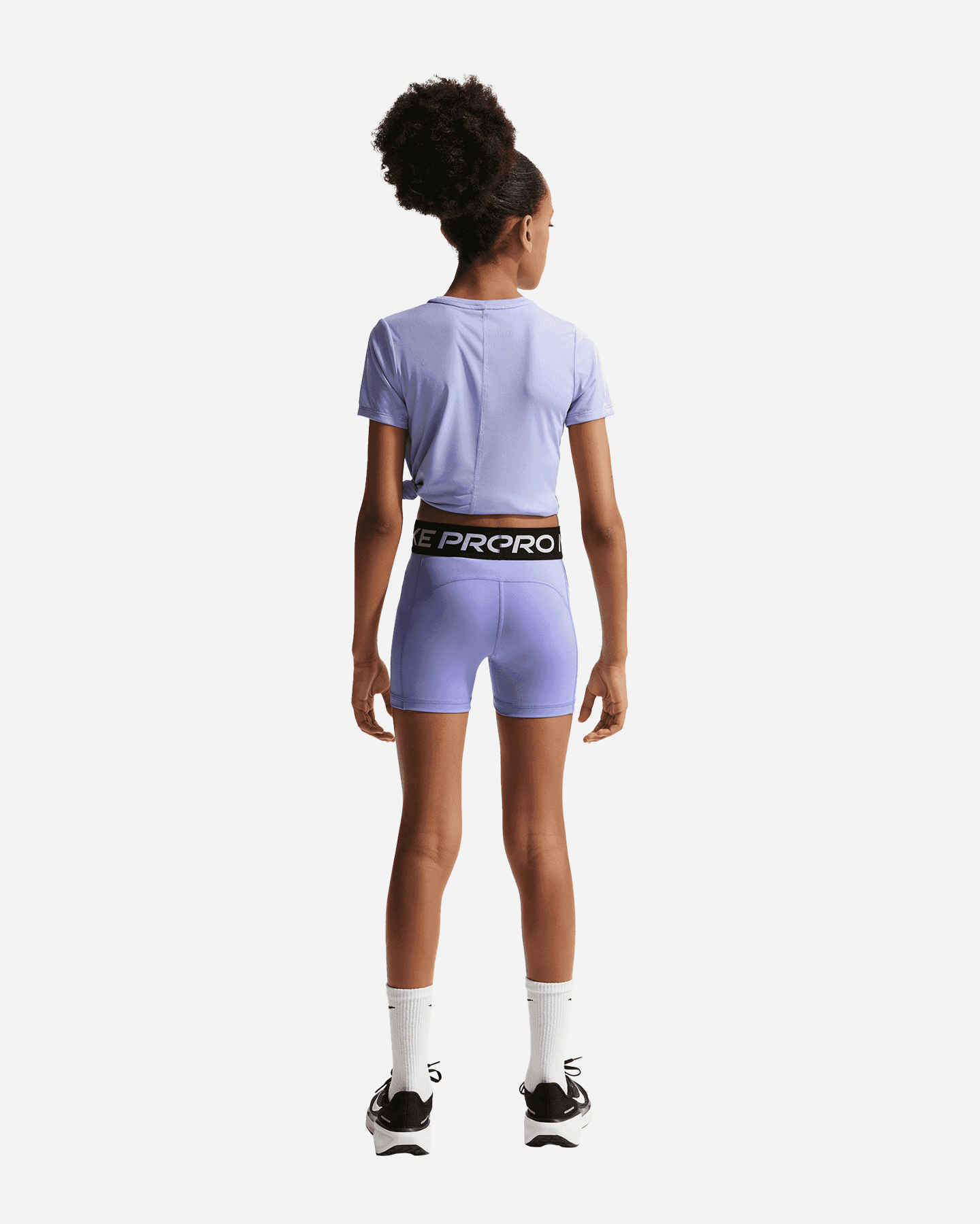 Pantaloncini NIKE PRO JR - Lilla - 2 | Cisalfa Sport
