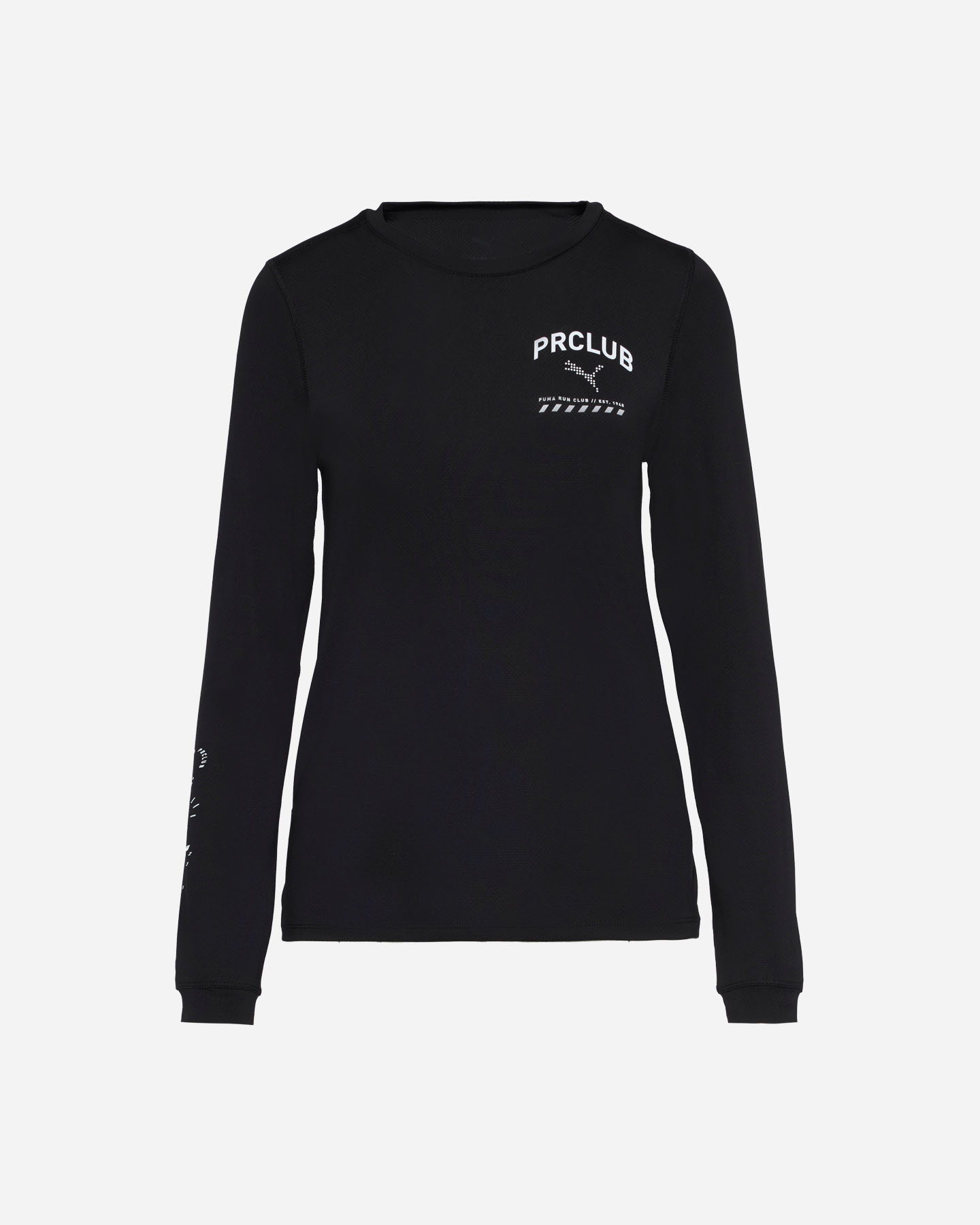 Maglia running PUMA RUN CLUB GRAPHIC W - Nero - 0 | Cisalfa Sport