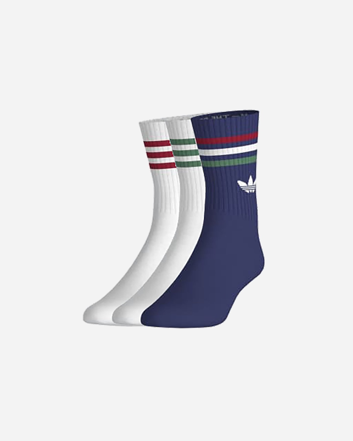 Calze ADIDAS 3STRIPES CREW S 3PACK MID W - Color mix - 0 | Cisalfa Sport