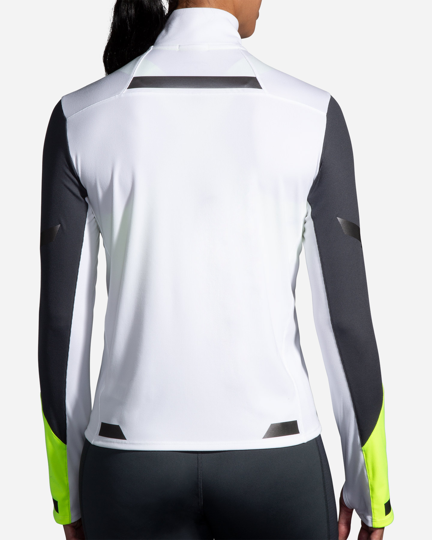 Maglia running BROOKS RUN VISIBLE W - Bianco - 2 | Cisalfa Sport