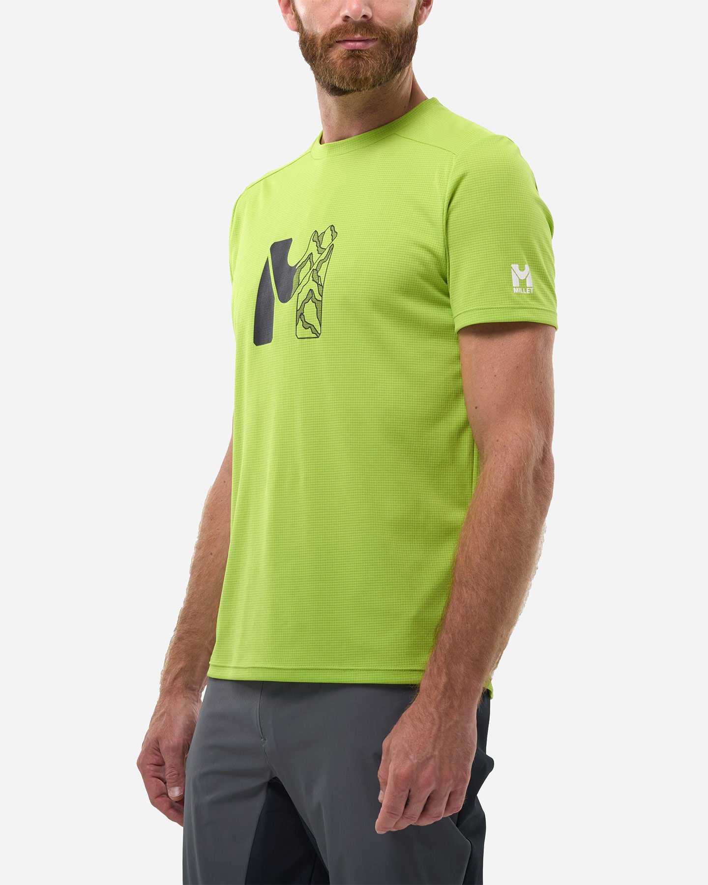 T-shirt MILLET KAMET MAP M - Verde - 2 | Cisalfa Sport