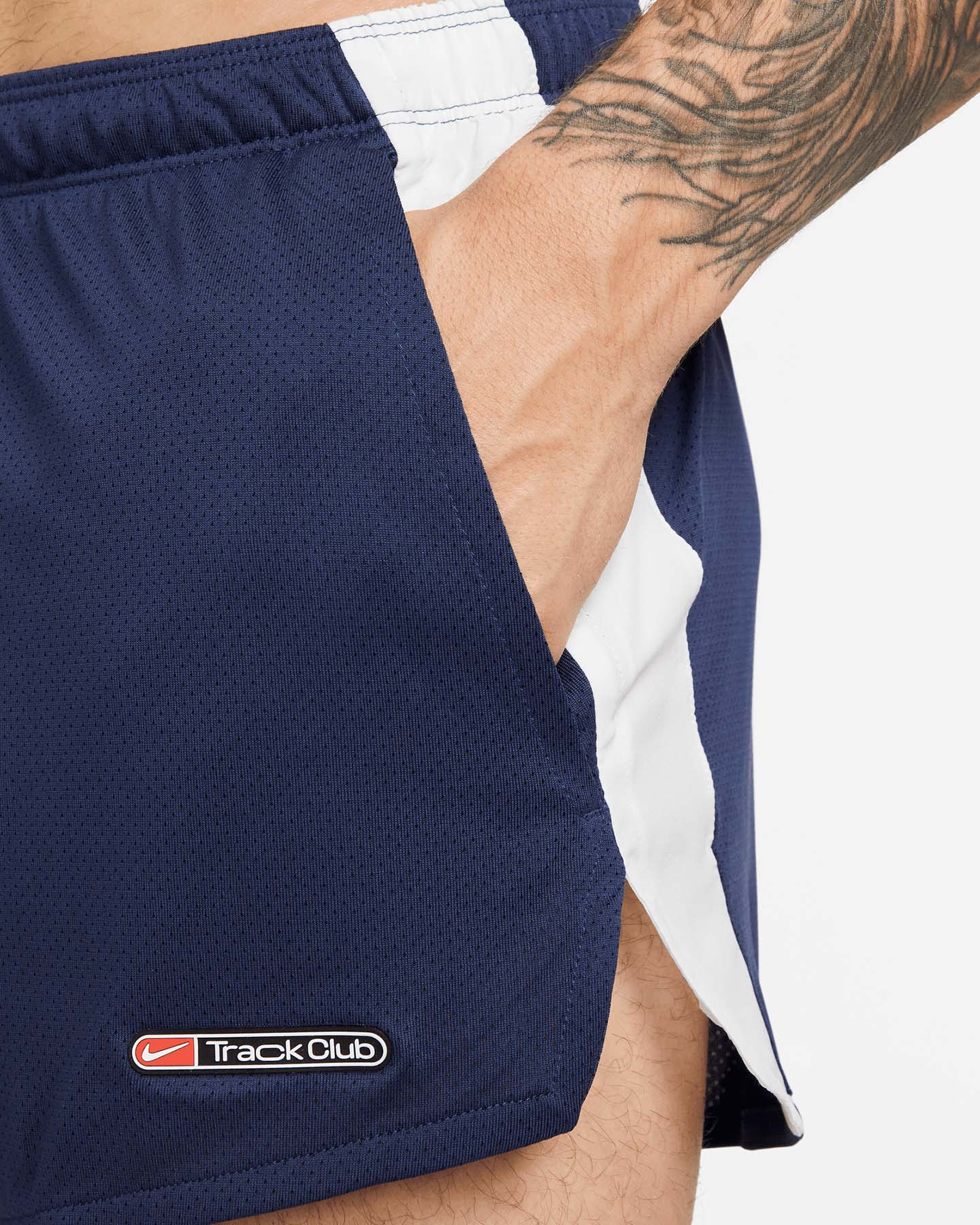 Short running NIKE DRI FIT TRACK CLUB 3IN M - Nero - 2 | Cisalfa Sport