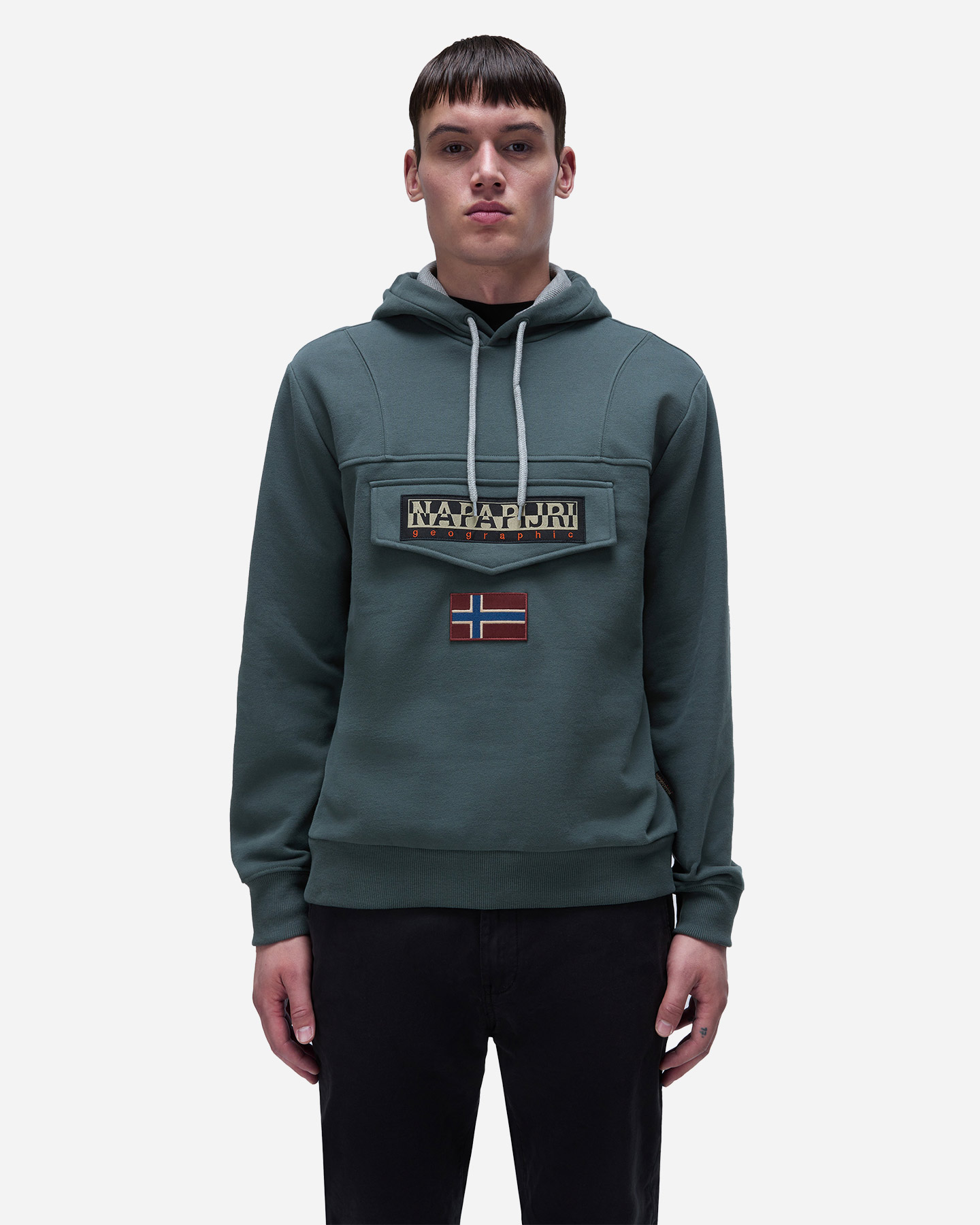 Felpa NAPAPIJRI BURGEE M - Verde - 2 | Cisalfa Sport