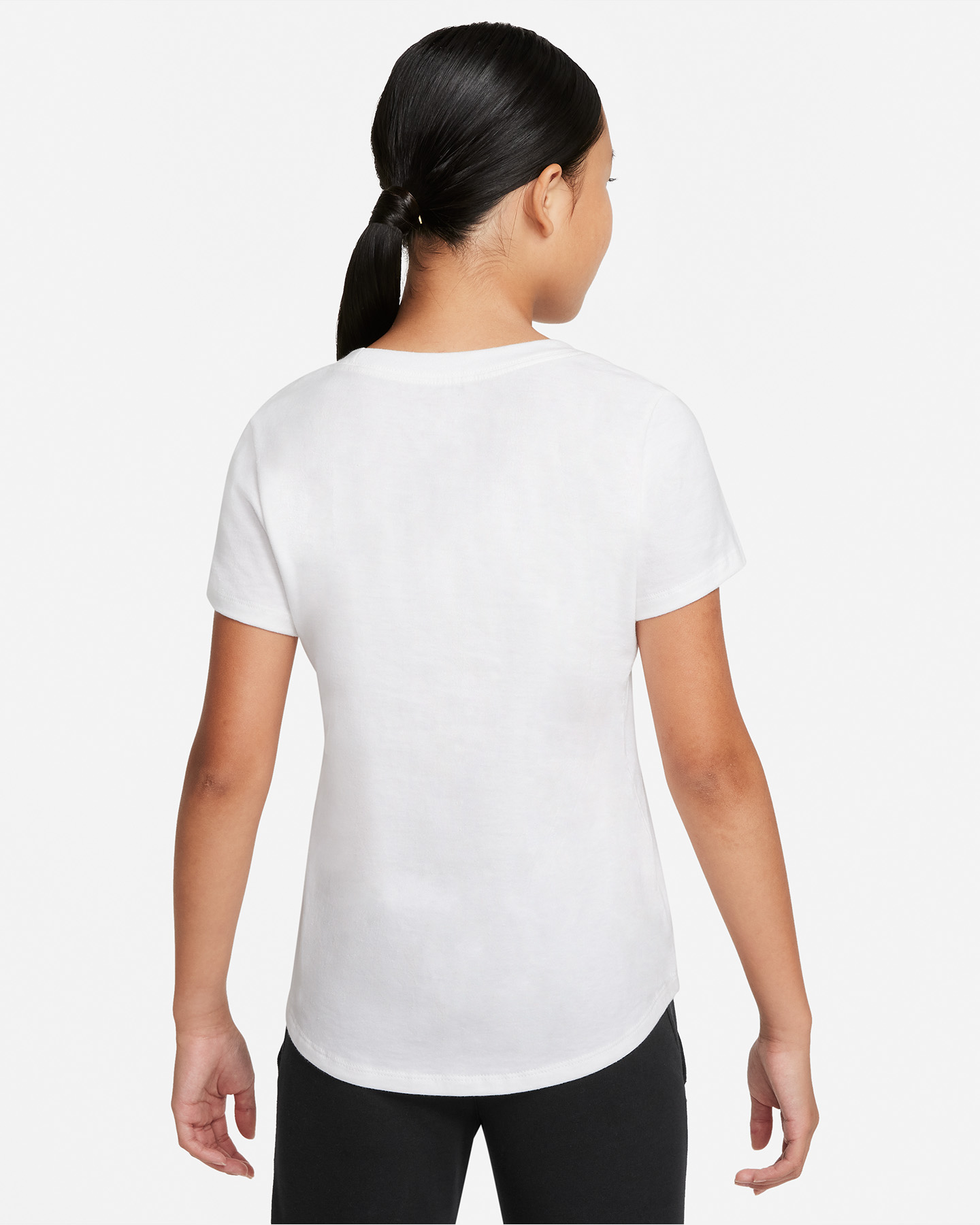 T-shirt NIKE MANGA SWOOSH JR - Bianco - 1 | Cisalfa Sport