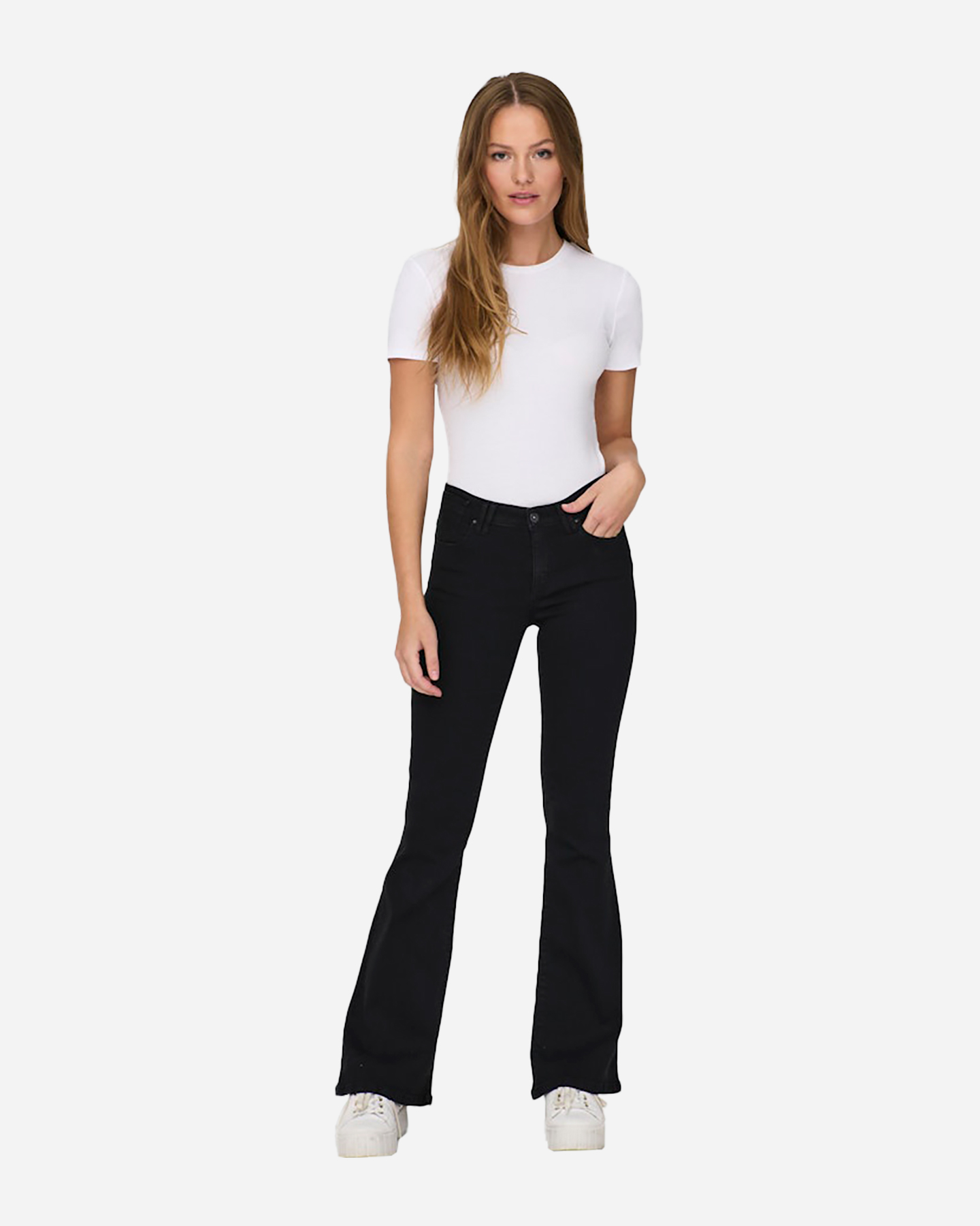 Jeans ONLY REESE FLERED 32" W - Nero - 3 | Cisalfa Sport