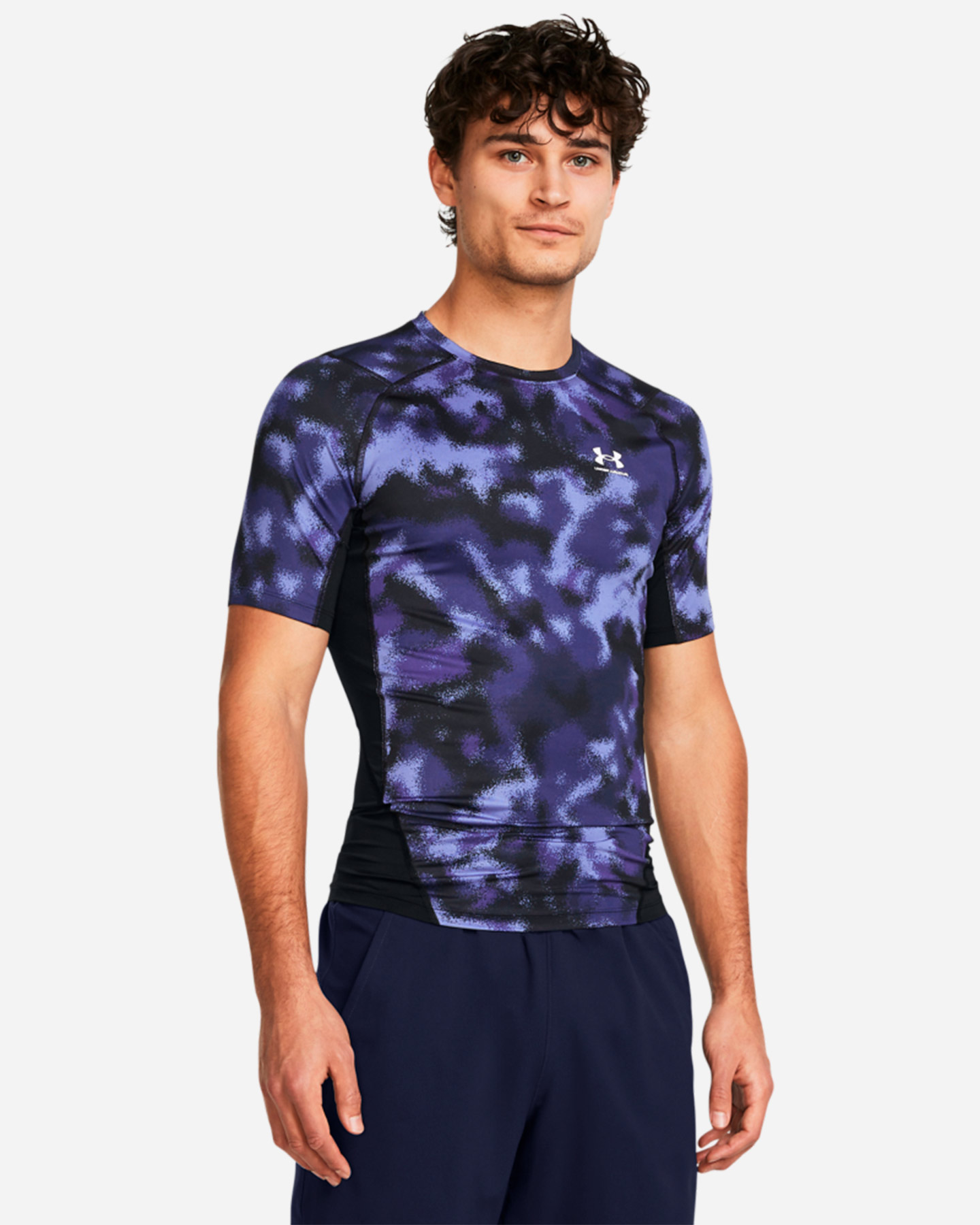 T-shirt training UNDER ARMOUR HEAT GEAR CAMO M - 8 | Cisalfa Sport