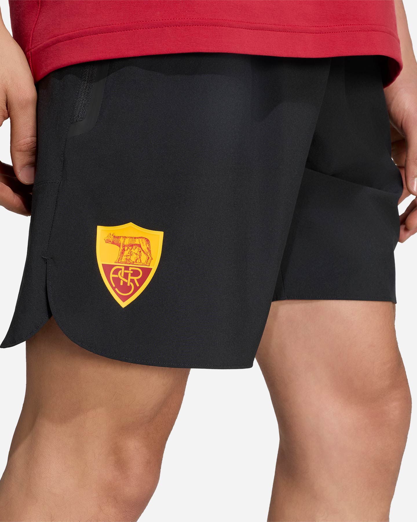 Abbigliamento calcio ufficiale ADIDAS AS ROMA TIRO TRAVEL 26-27 M - Nero - 4 | Cisalfa Sport