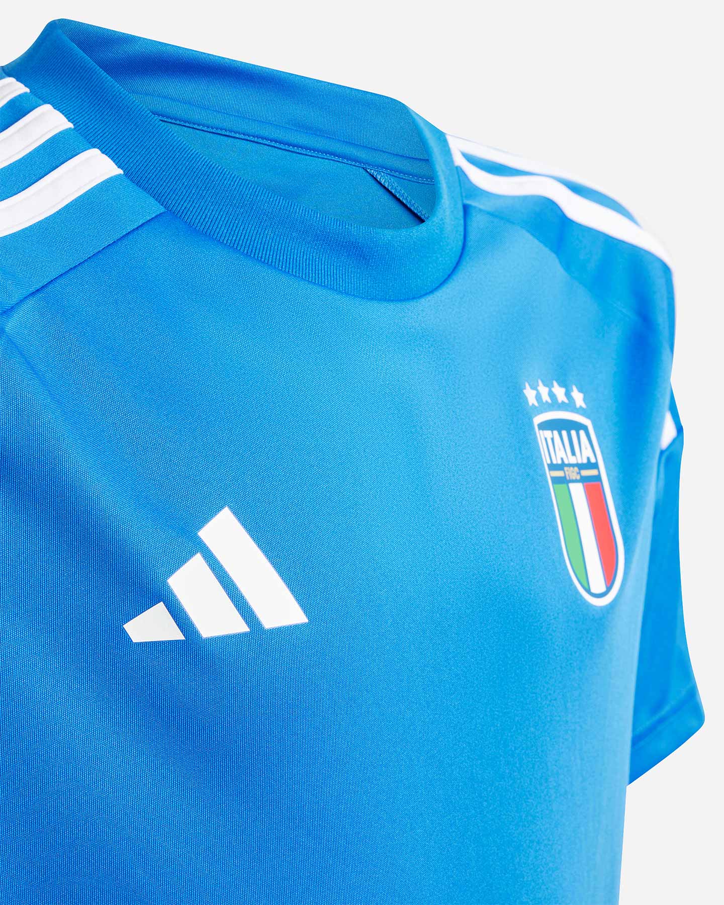 Maglia calcio ufficiale ADIDAS ITALIA FIGC HOME FANY JR - Blu - 3 | Cisalfa Sport