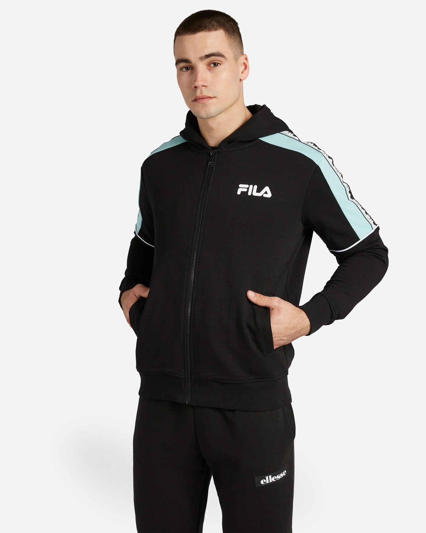 Felpa FILA STREETWEAR LOGO TAPE M - 5 | Cisalfa Sport