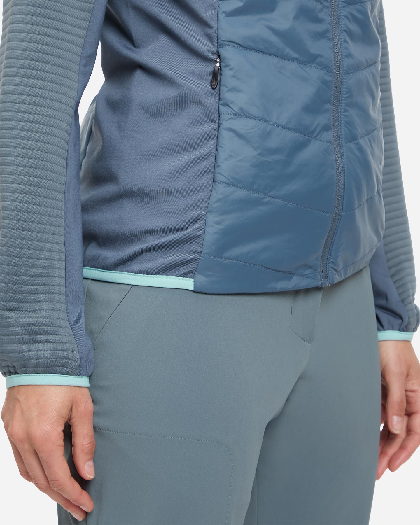 Giacca outdoor MCKINLEY CELLON II HYBRID W - Blu - 4 | Cisalfa Sport