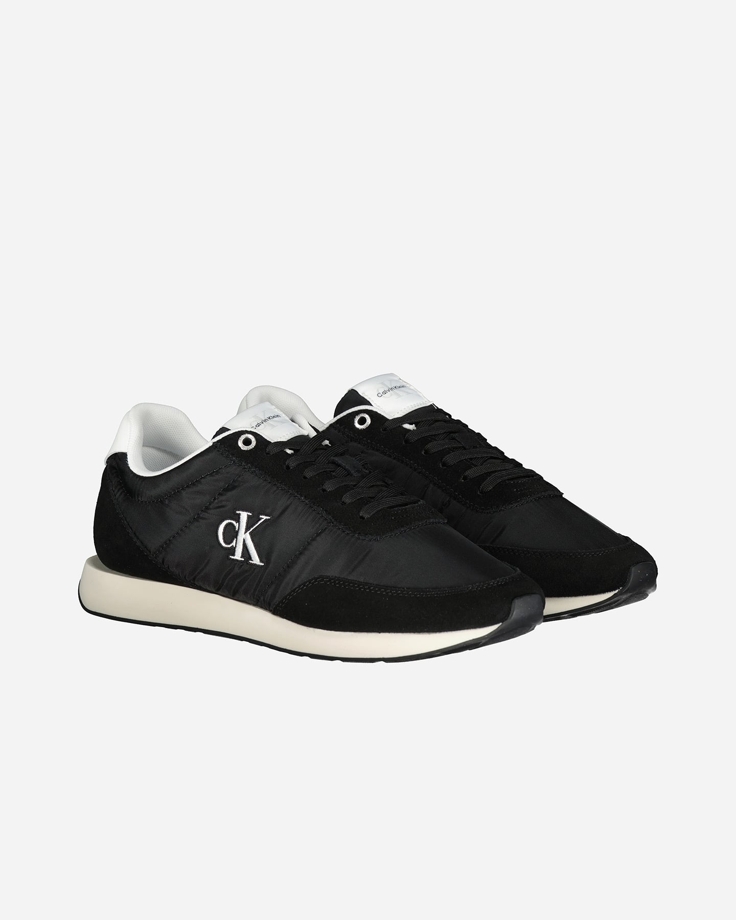 Scarpe sneakers CALVIN KLEIN JEANS RETRO RUNNER M - Nero - 1 | Cisalfa Sport