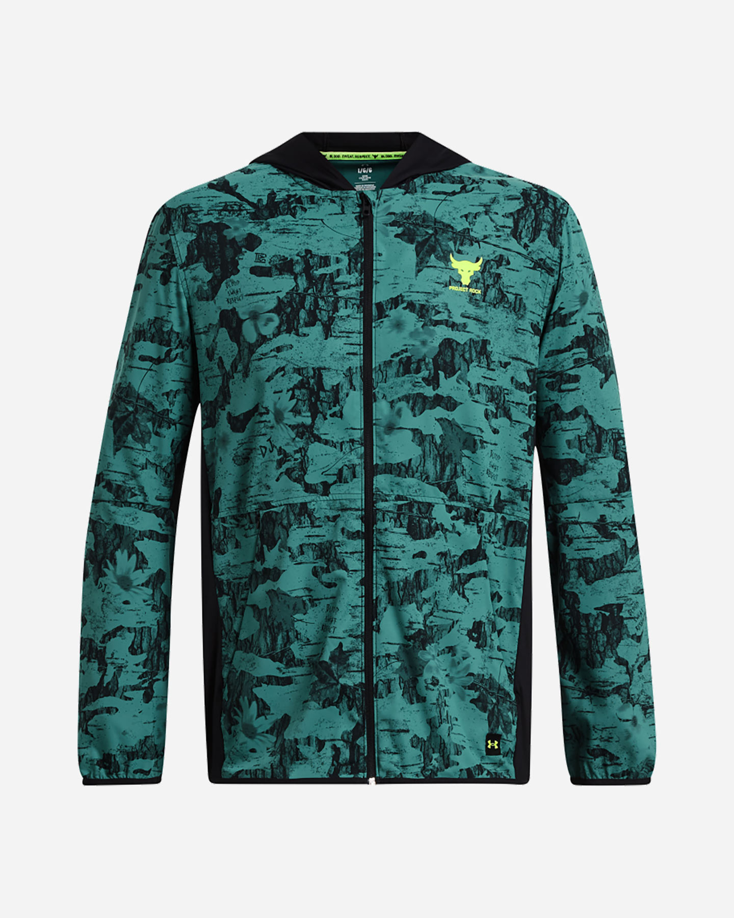 Felpa UNDER ARMOUR THE ROCK CAMO M - Verde - 0 | Cisalfa Sport