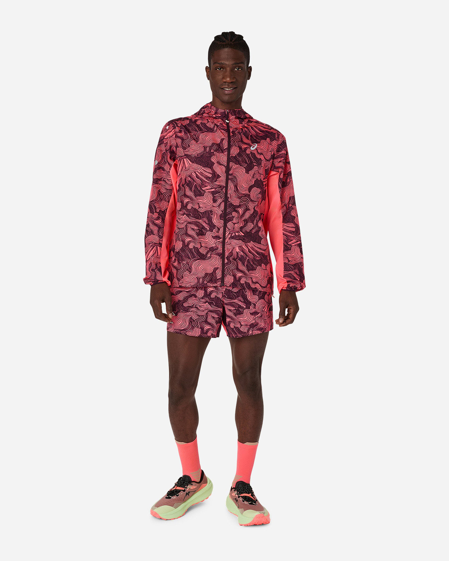 Short running ASICS FUJITRAIL ALL OVER PRINT 5IN M - Color mix - 3 | Cisalfa Sport