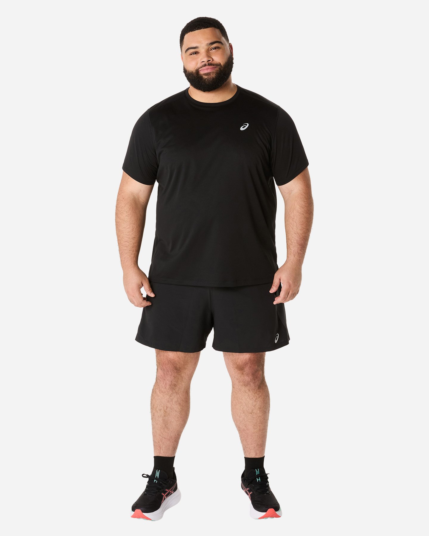 Short running ASICS ROAD 5IN M - Nero - 3 | Cisalfa Sport