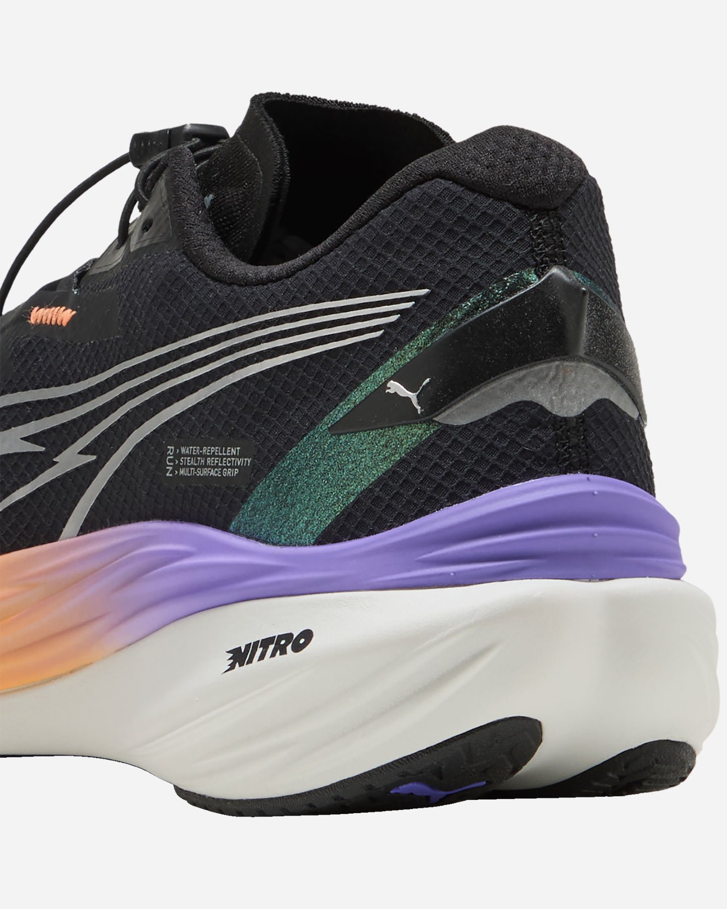 Scarpe running PUMA DEVIATE NITRO 3 WTR M - Nero - 5 | Cisalfa Sport