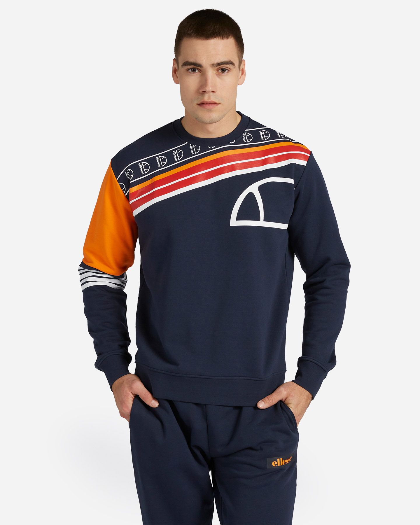 Felpa ELLESSE FASHION M - Blu - 0 | Cisalfa Sport