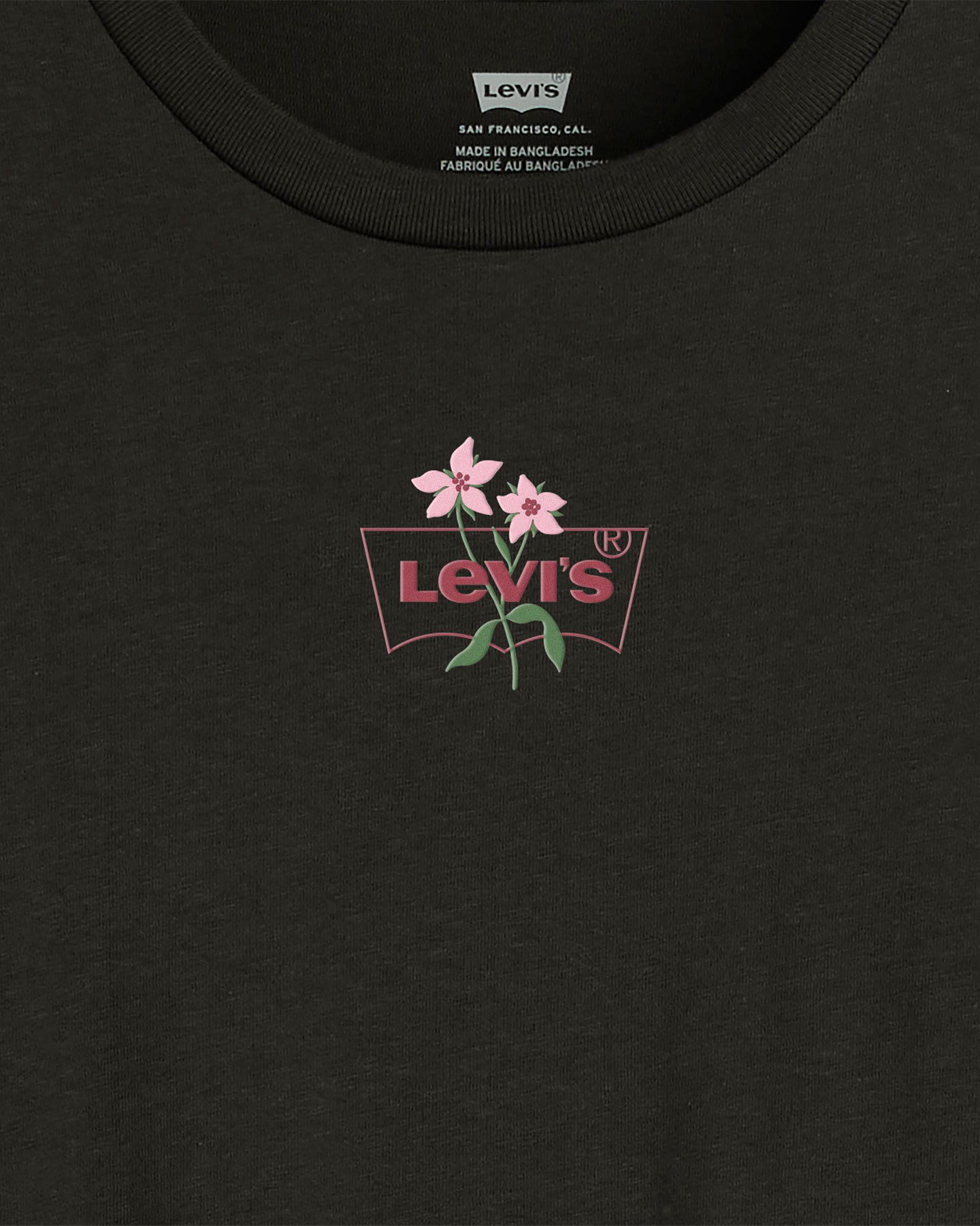 T-shirt LEVI'S BATWING FLOWERS W - Nero - 4 | Cisalfa Sport