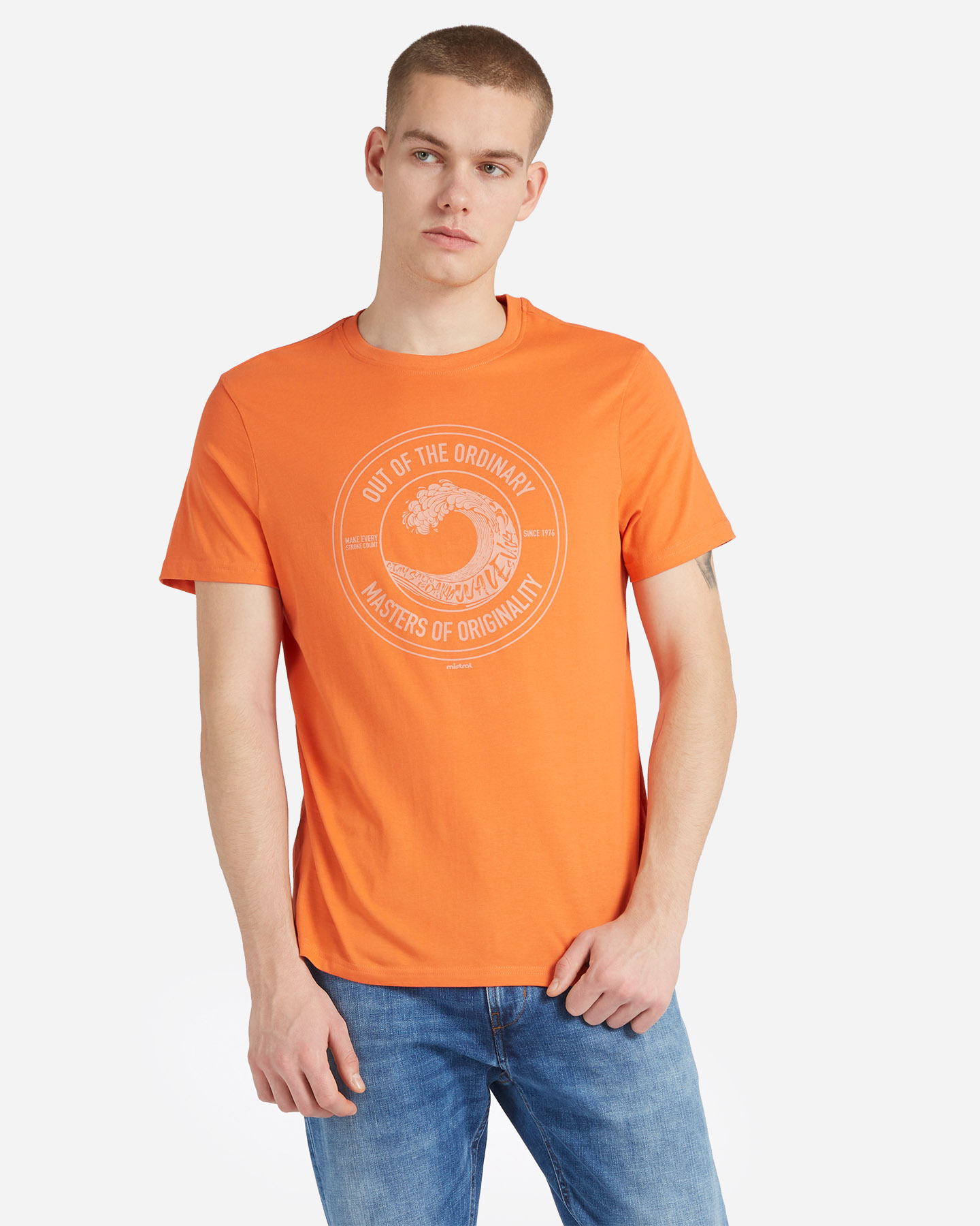 T-shirt MISTRAL LOGO M - Arancione - 0 | Cisalfa Sport