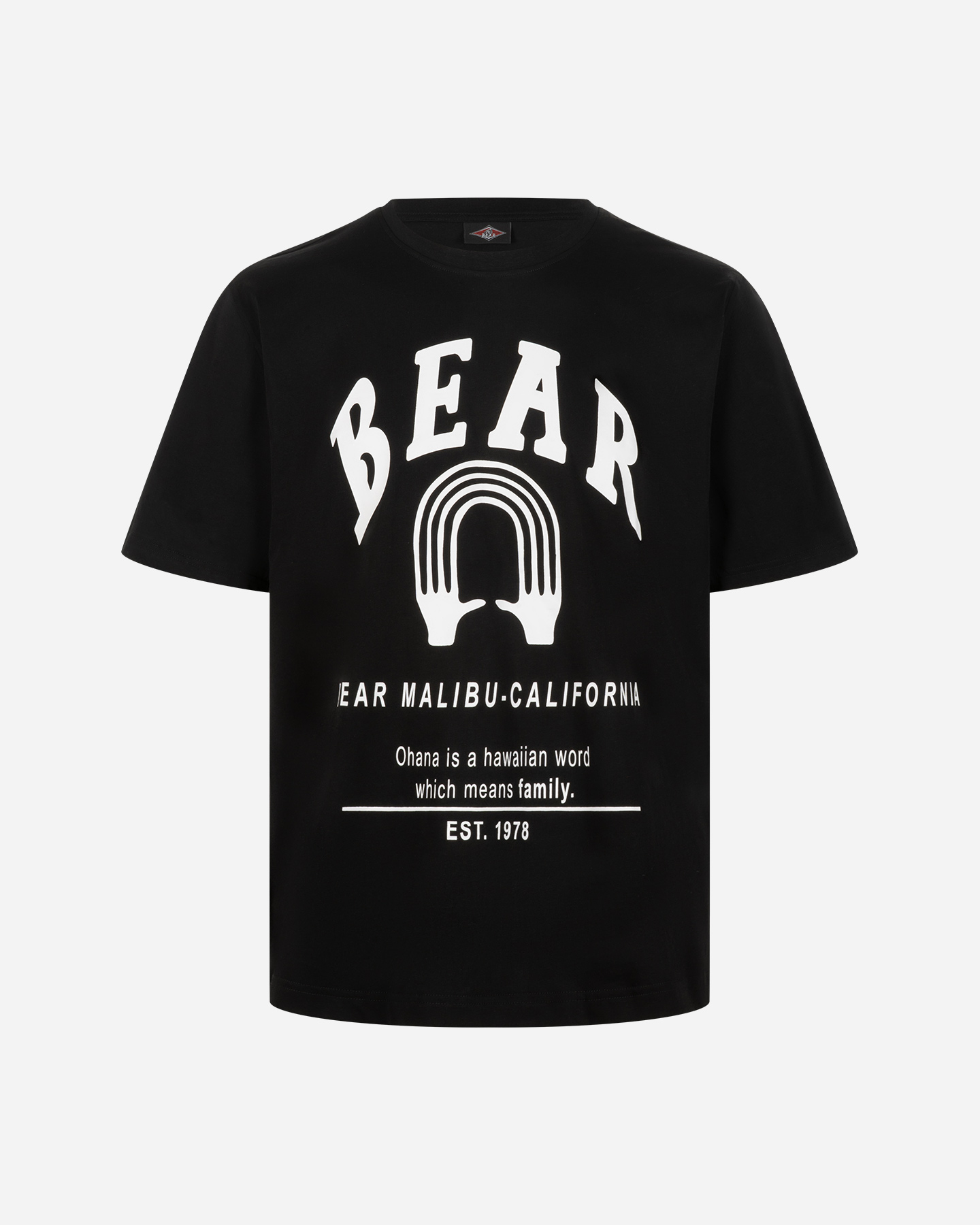 T-shirt BEAR ICONIC SURF M - Nero - 0 | Cisalfa Sport