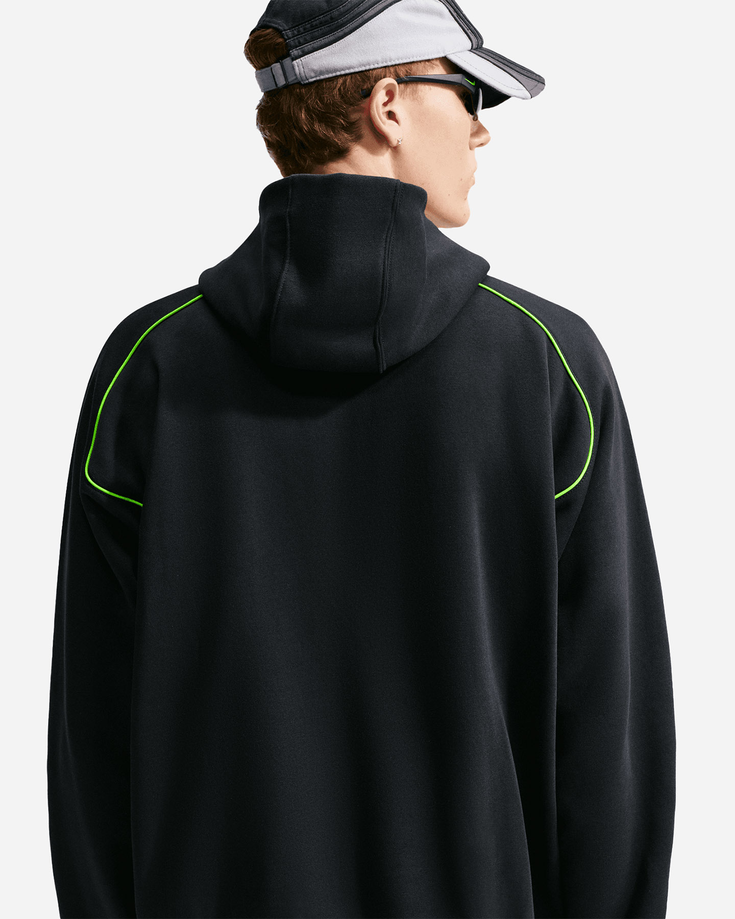 Felpa NIKE AIR BIG LOGO M - Nero - 4 | Cisalfa Sport